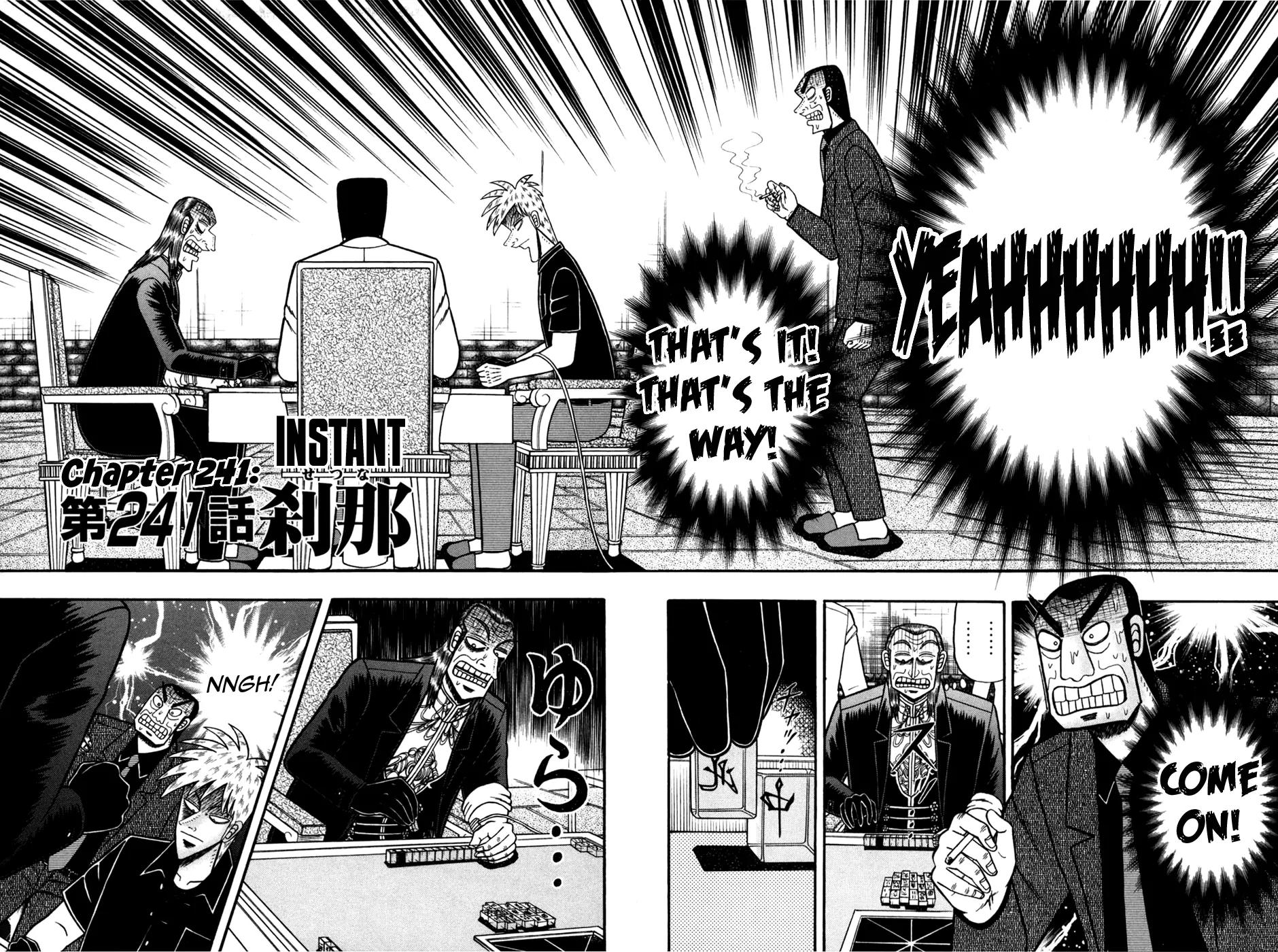 Akagi Chapter 241 page 2 - Chapter 241: Instant