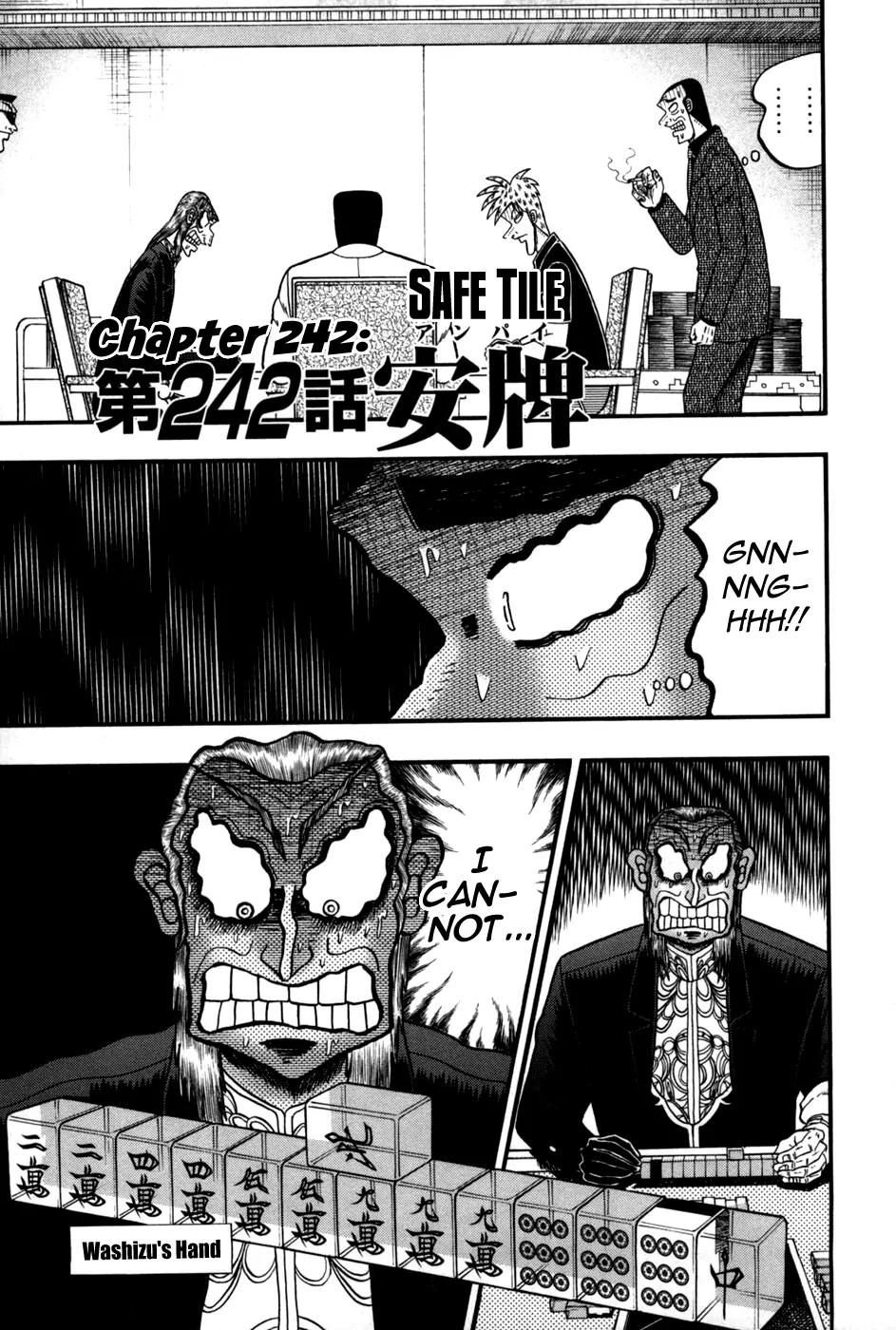 Akagi Chapter 242 page 1 - Chapter 242: Safe Tile