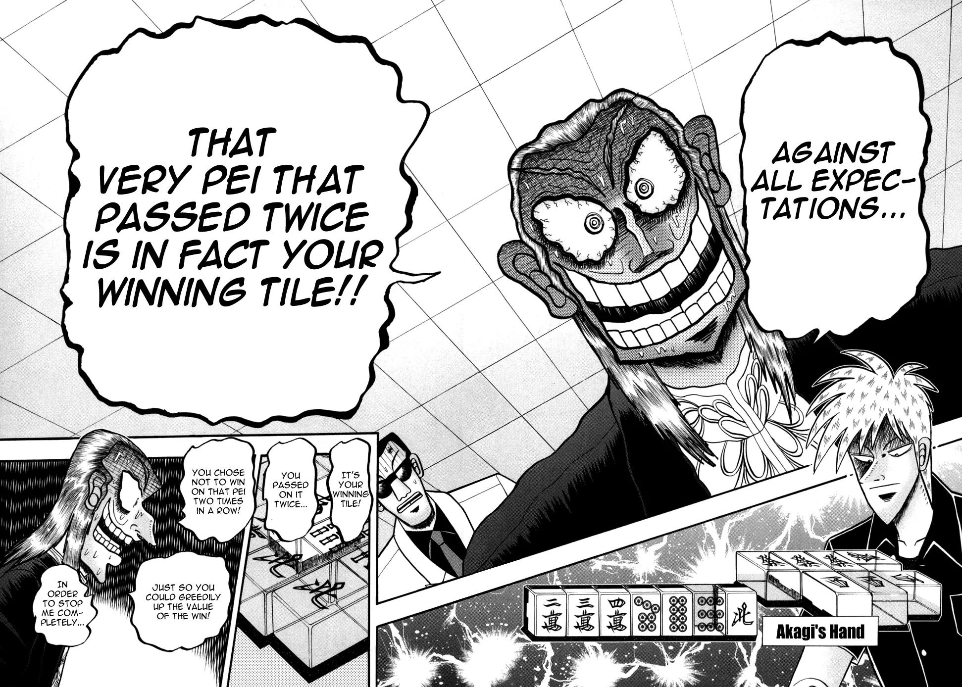 Akagi Chapter 242 page 13 - Chapter 242: Safe Tile