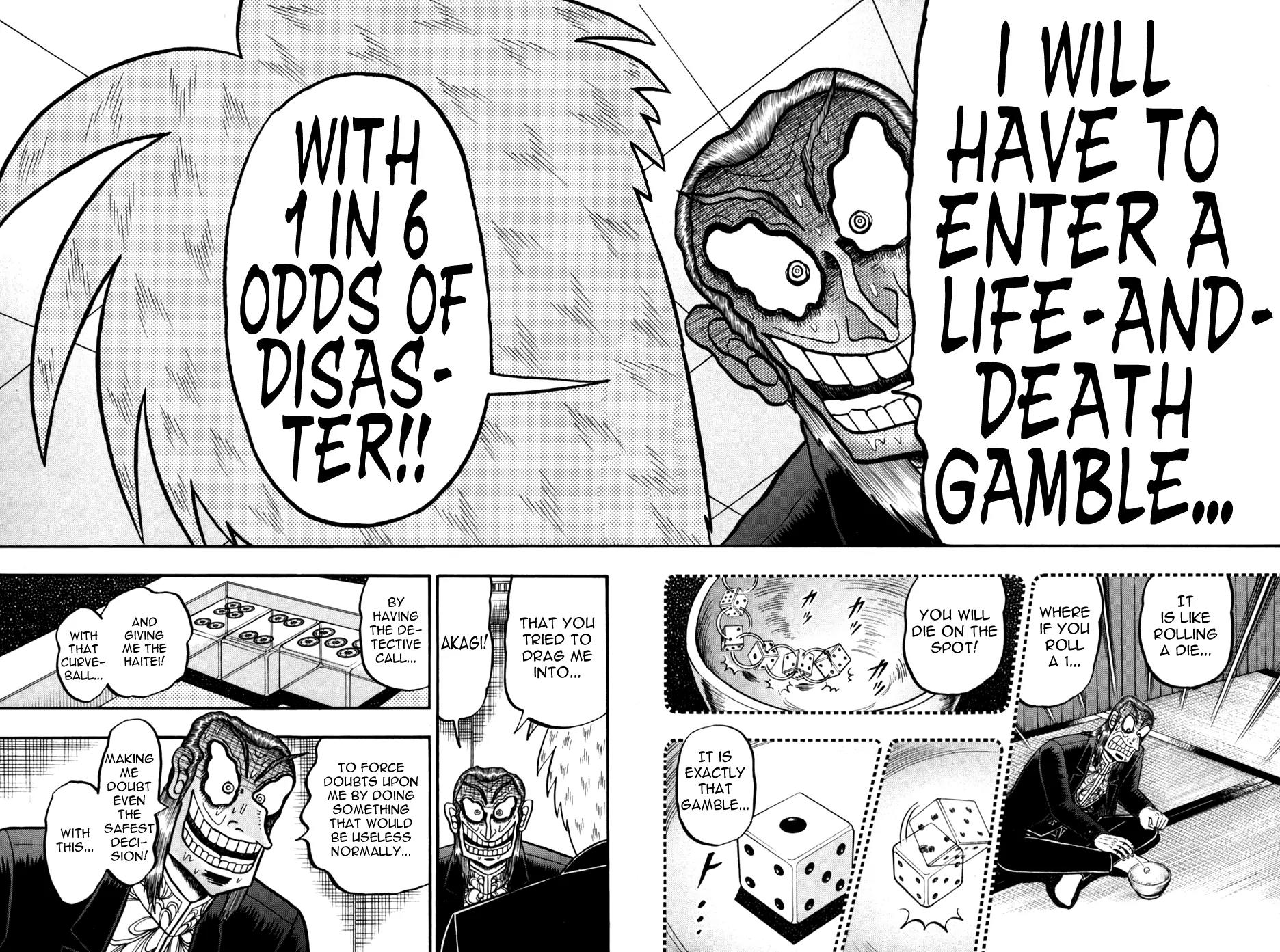 Akagi Chapter 242 page 18 - Chapter 242: Safe Tile