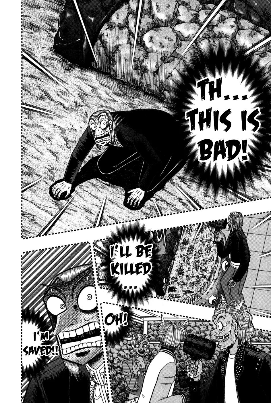 Akagi Chapter 247 page 2 - Chapter 247: Hell