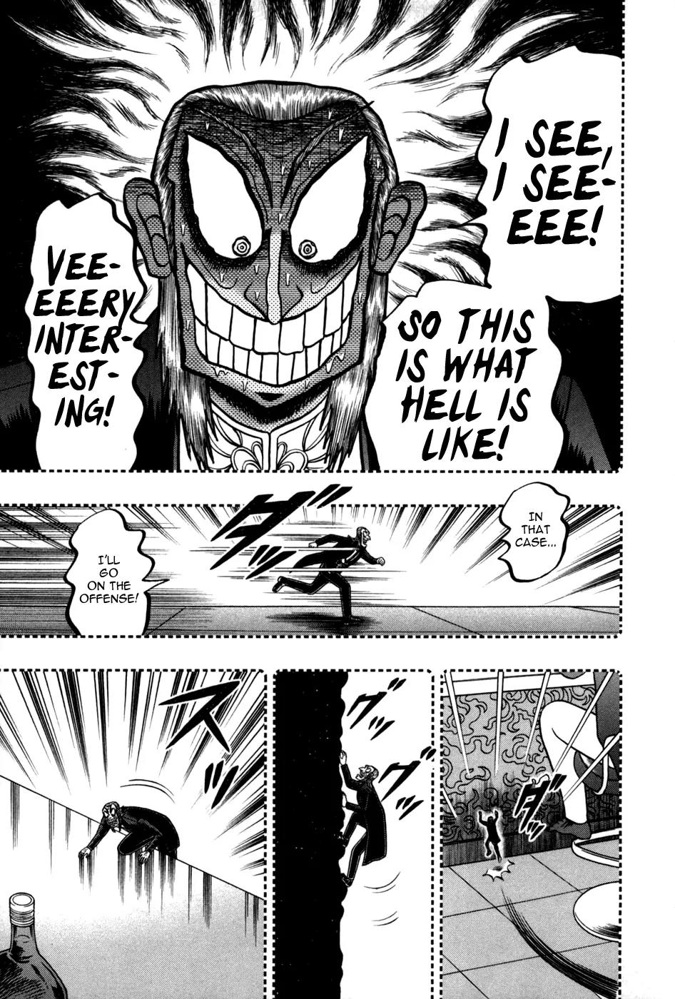 Akagi Chapter 247 page 21 - Chapter 247: Hell
