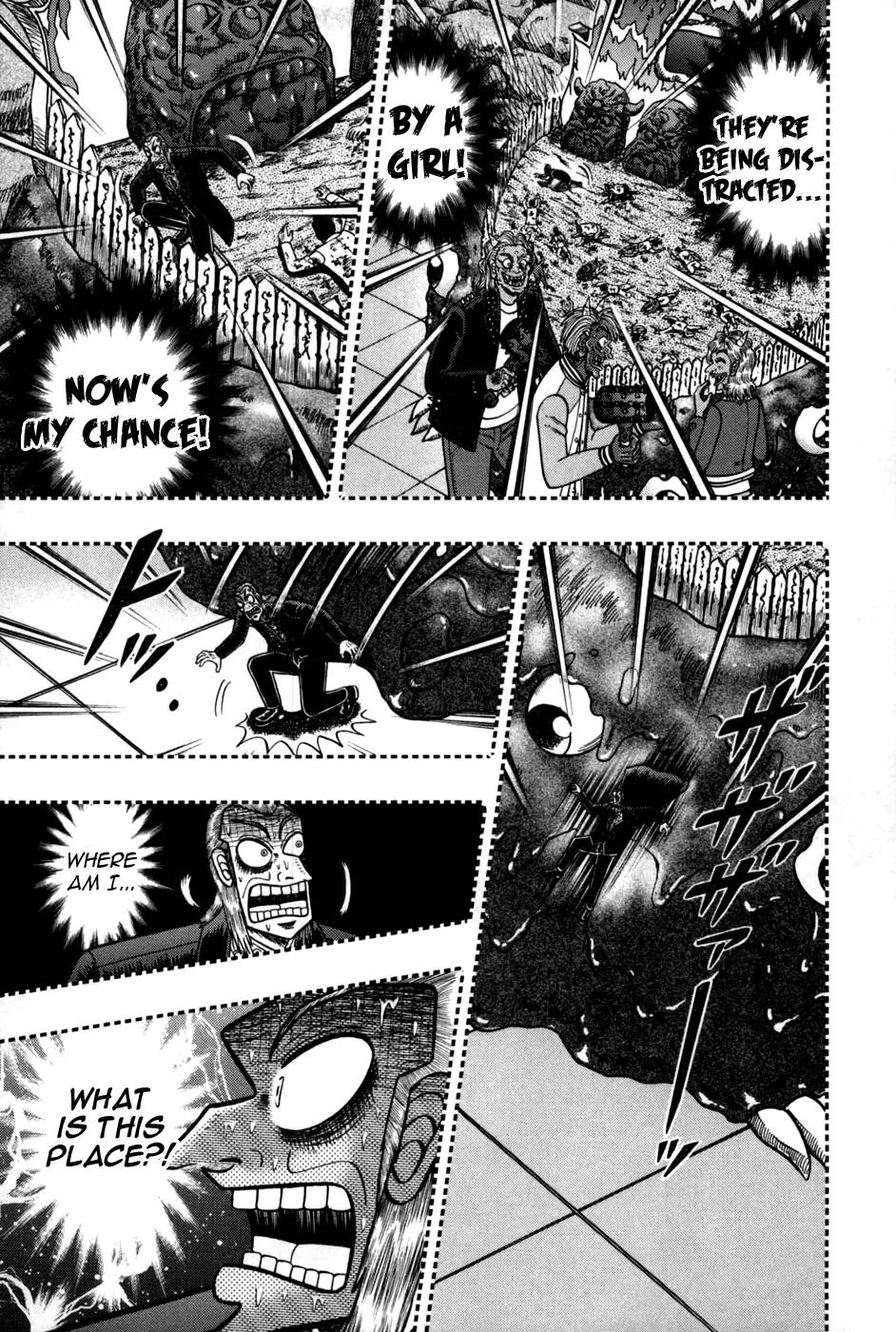 Akagi Chapter 247 page 3 - Chapter 247: Hell
