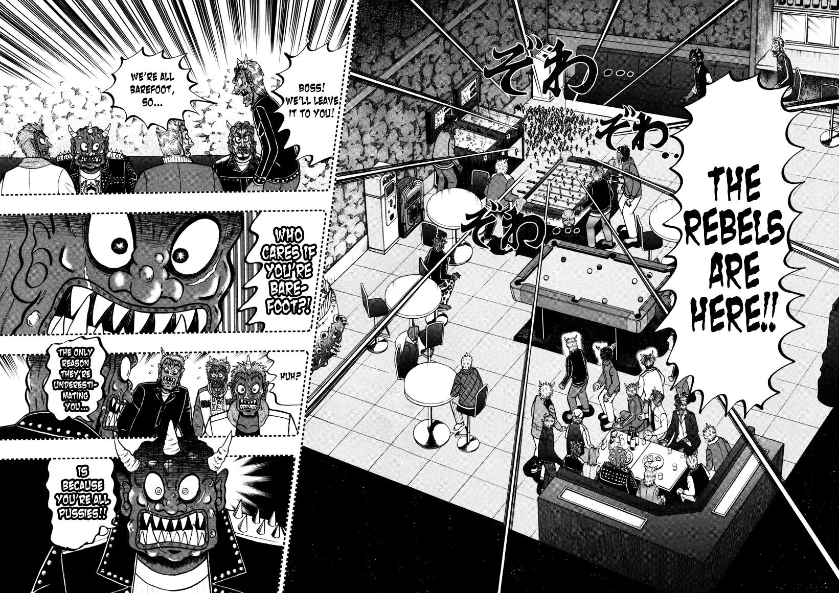 Akagi Chapter 250 page 15 - Chapter 250: Rebellion