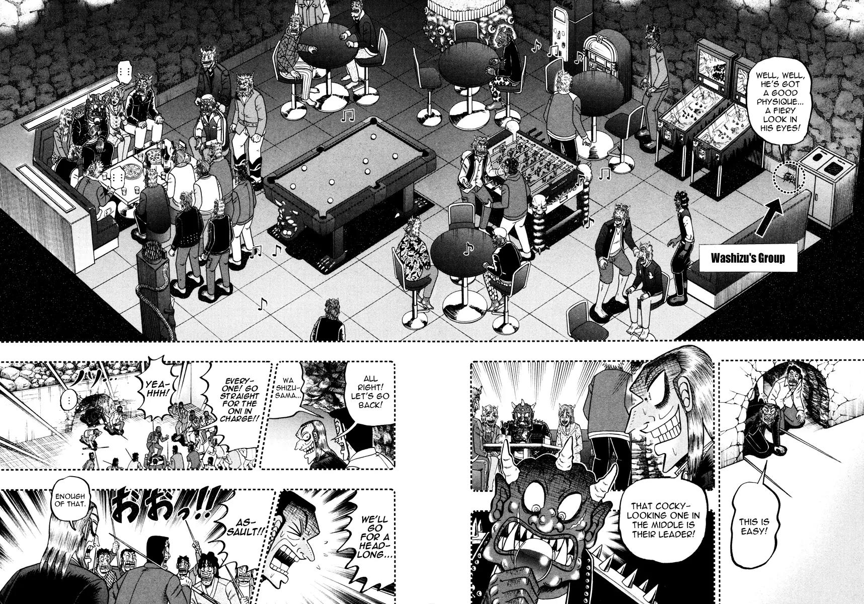 Akagi Chapter 250 page 5 - Chapter 250: Rebellion