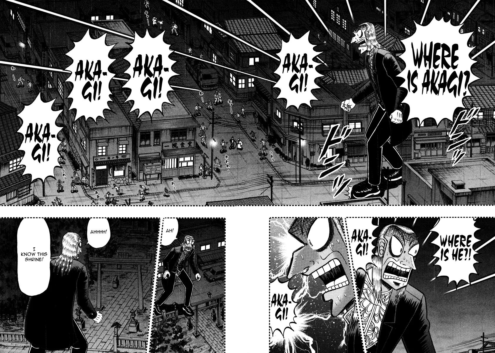 Akagi Chapter 257 page 13 - Chapter 257: Miserable Sight