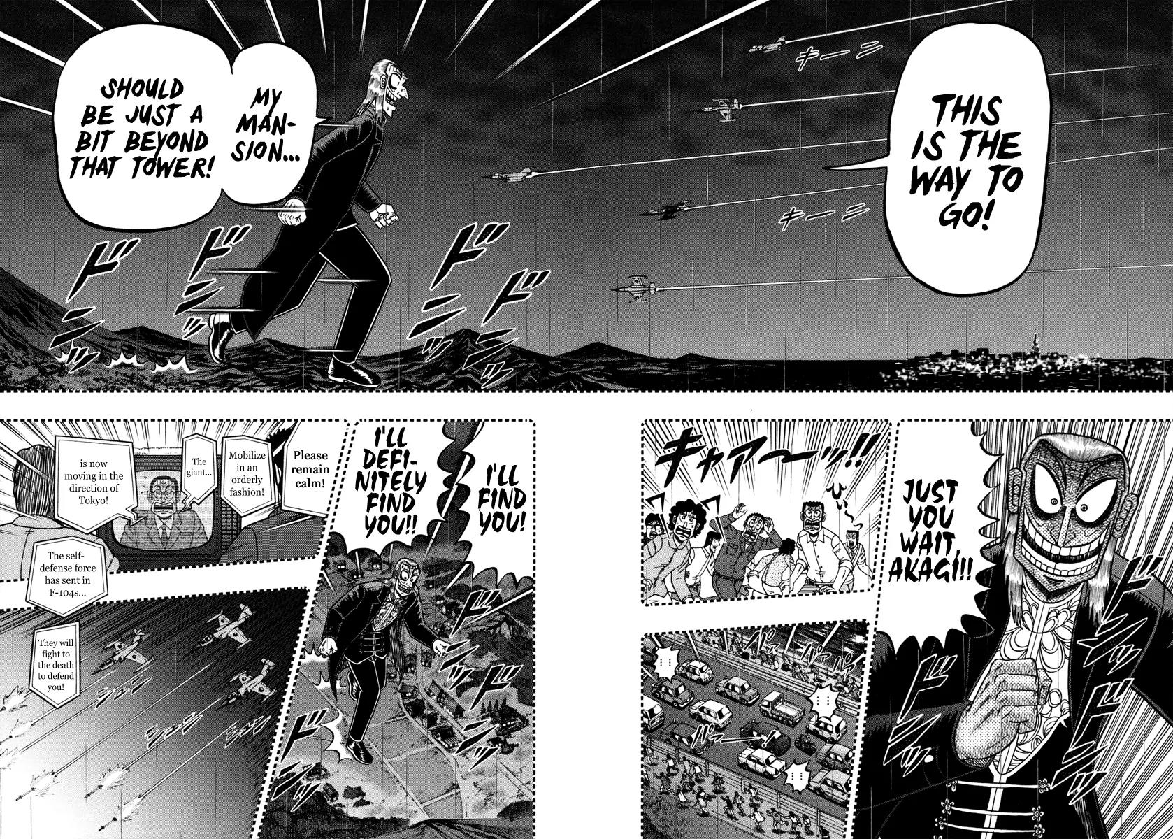 Akagi Chapter 257 page 5 - Chapter 257: Miserable Sight