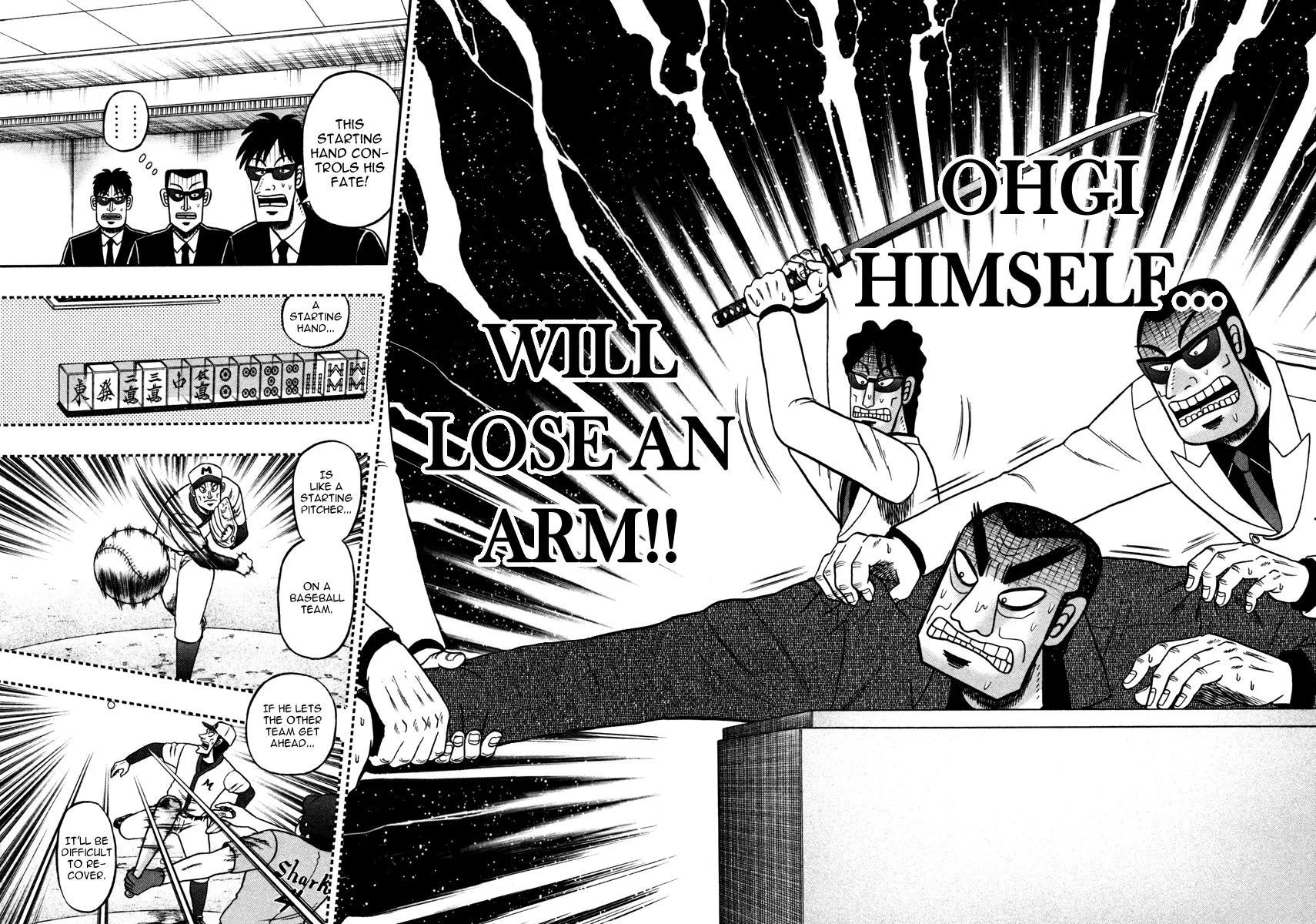 Akagi Chapter 260 page 15 - Chapter 260: Starting Hands