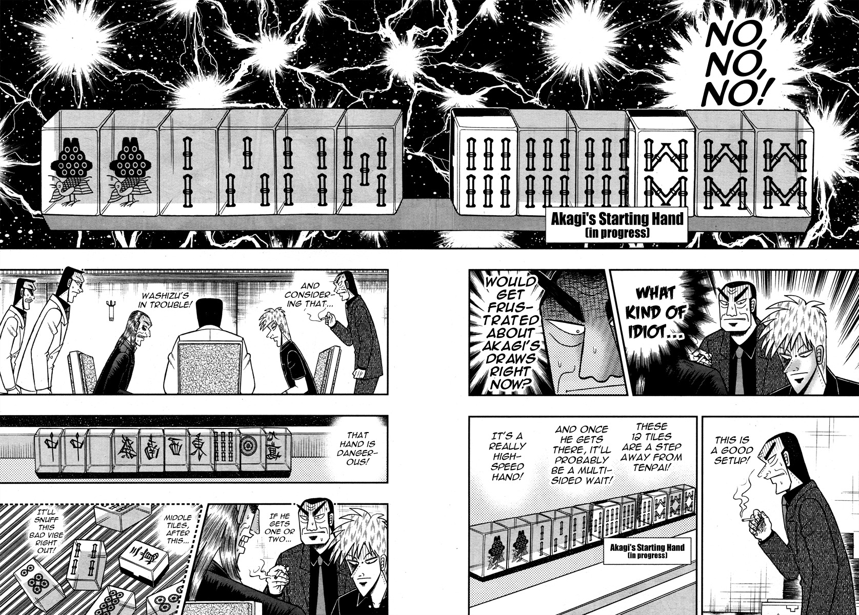 Akagi Chapter 265 page 14 - Chapter 265