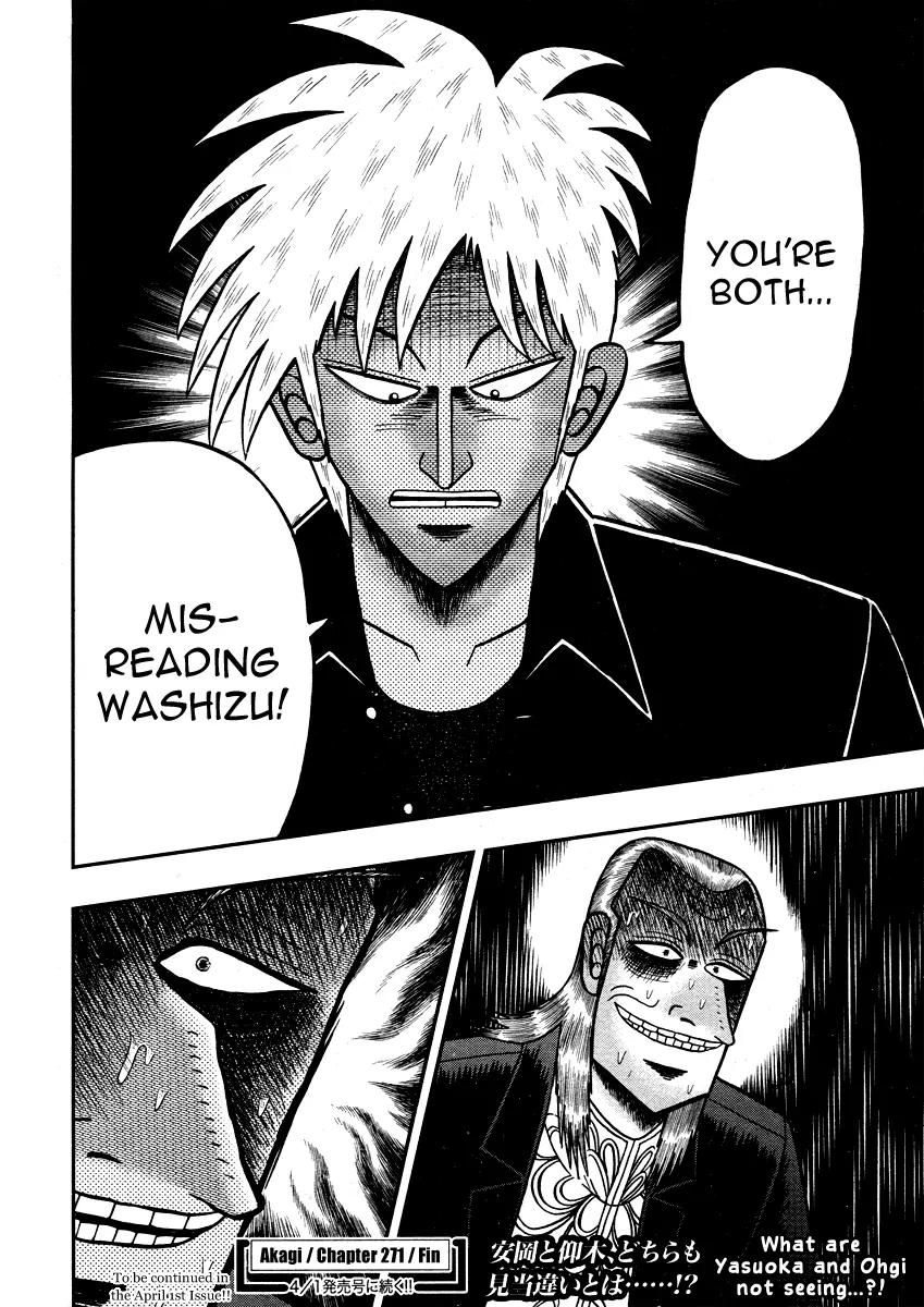Akagi Chapter 271 page 24 - Chapter 271