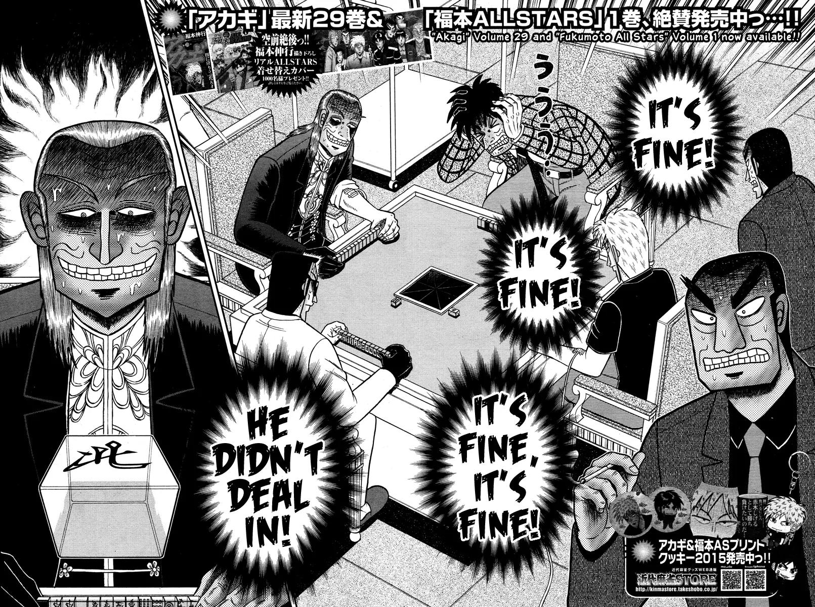 Akagi Chapter 273 page 3 - Chapter 273