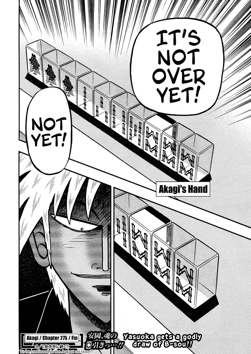 Akagi Chapter 275 page 23 - Chapter 275