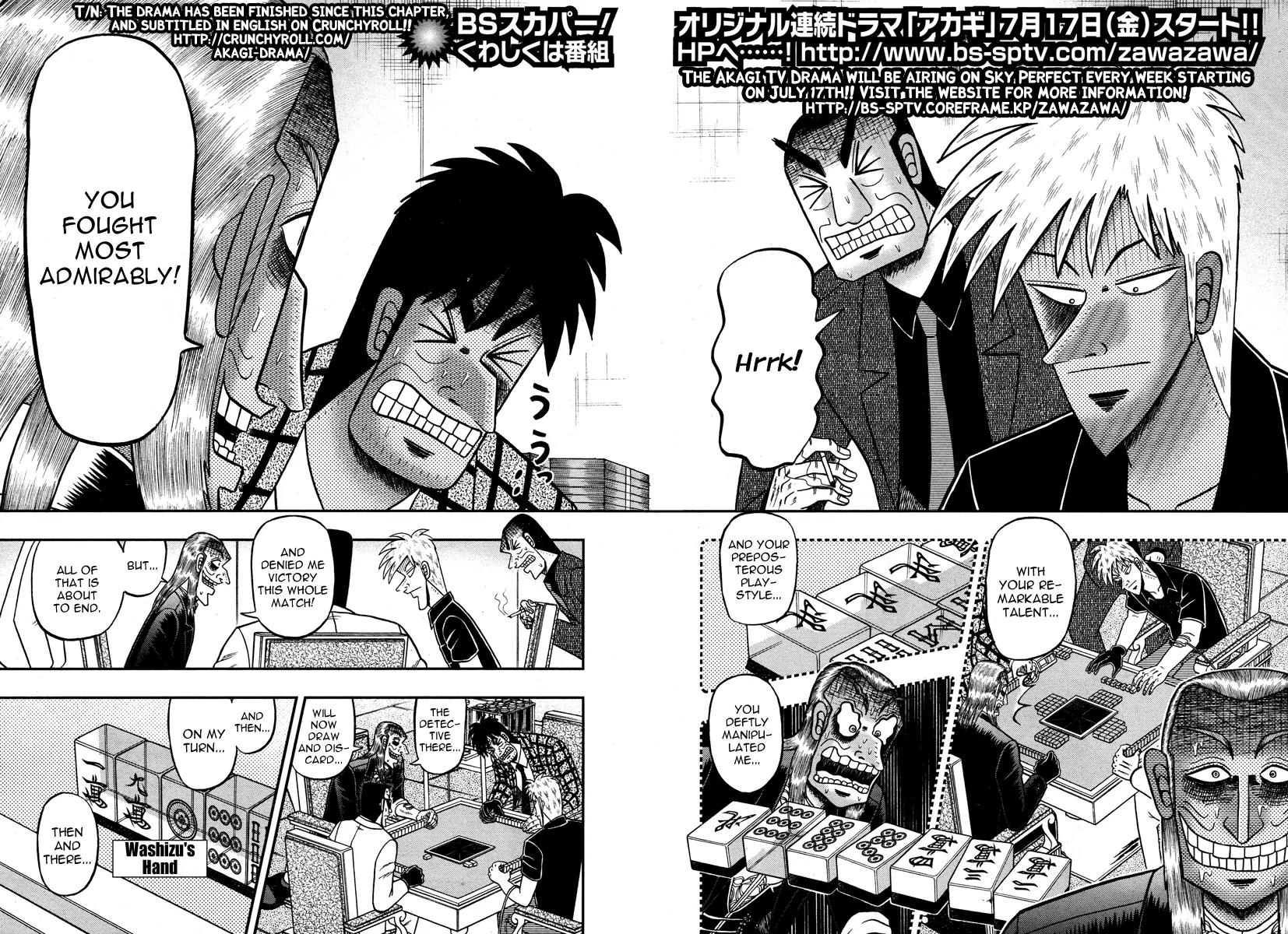 Akagi Chapter 275 page 3 - Chapter 275