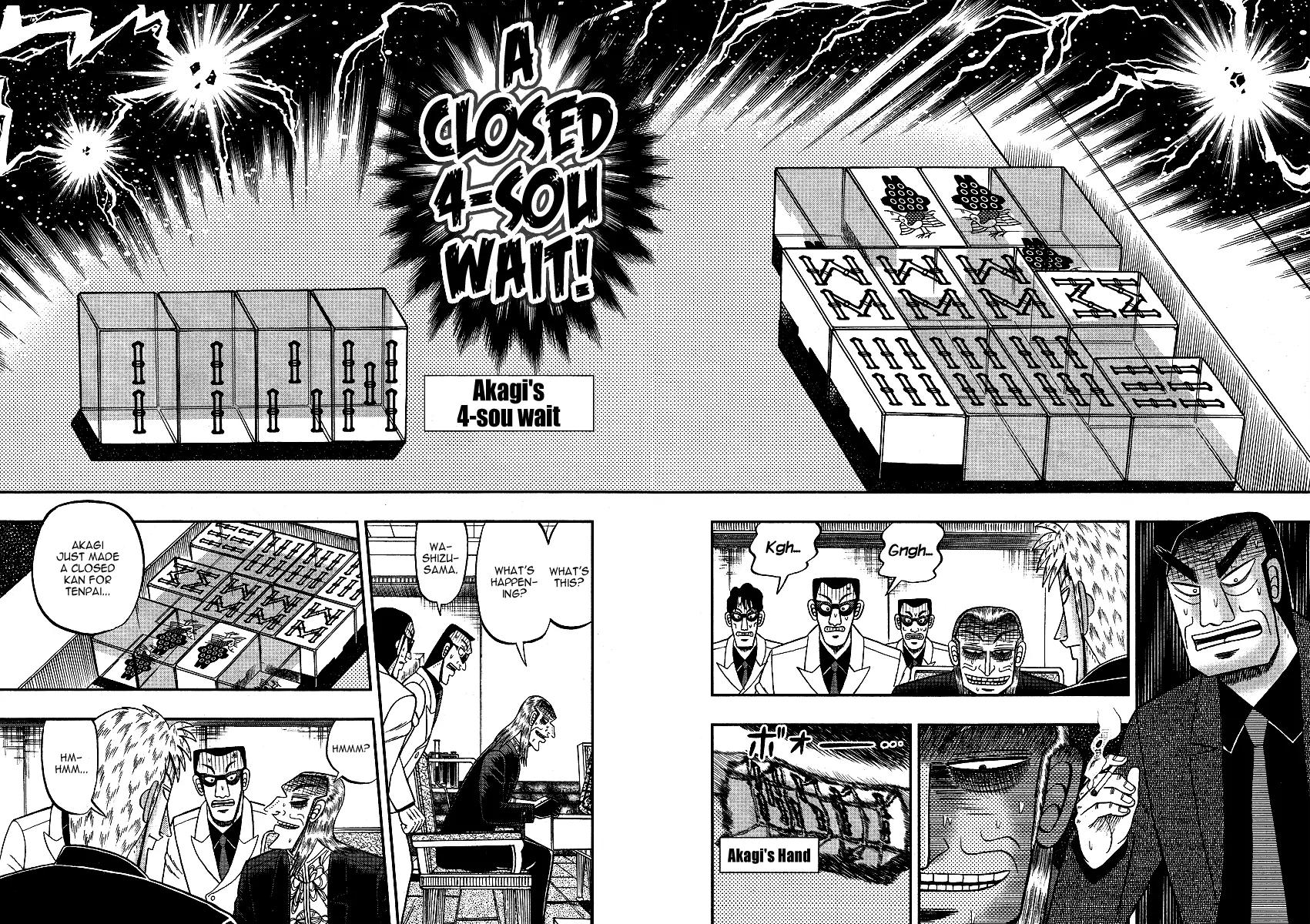 Akagi Chapter 283 page 21 - Chapter 283