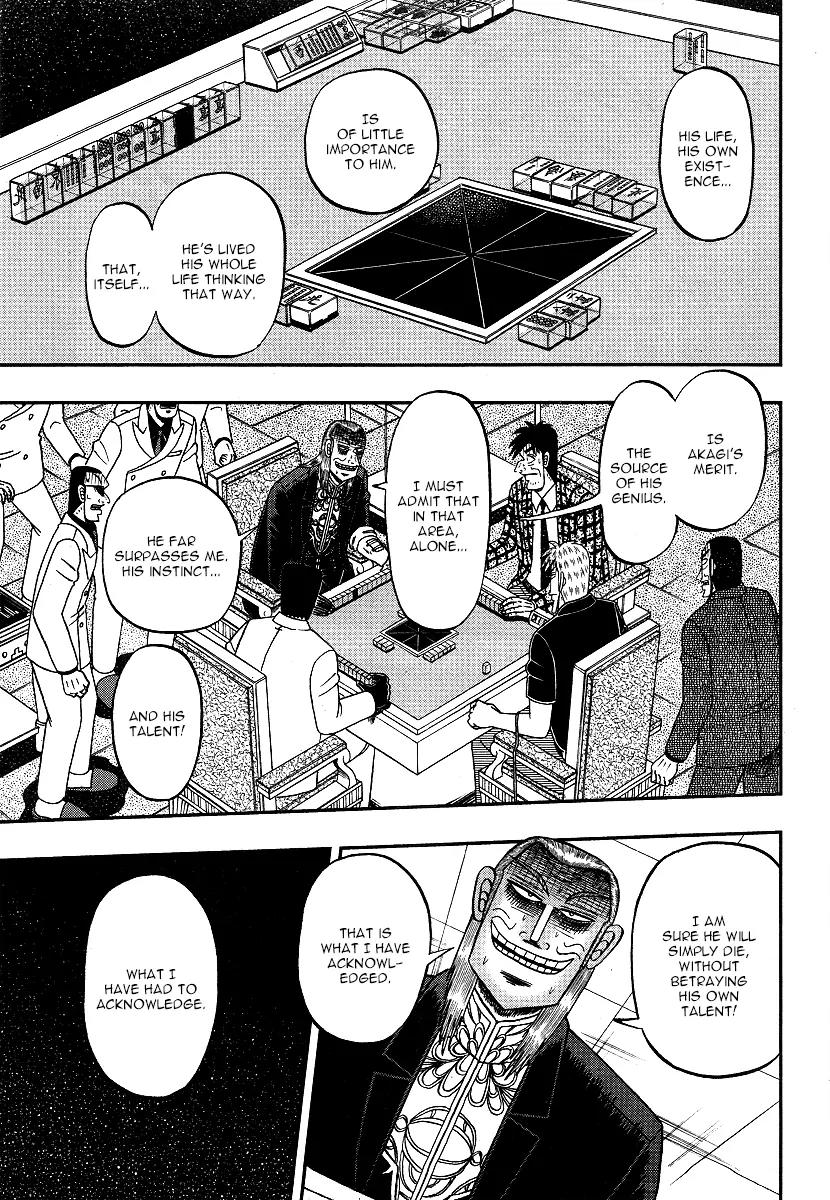 Akagi Chapter 287 page 15 - Chapter 287