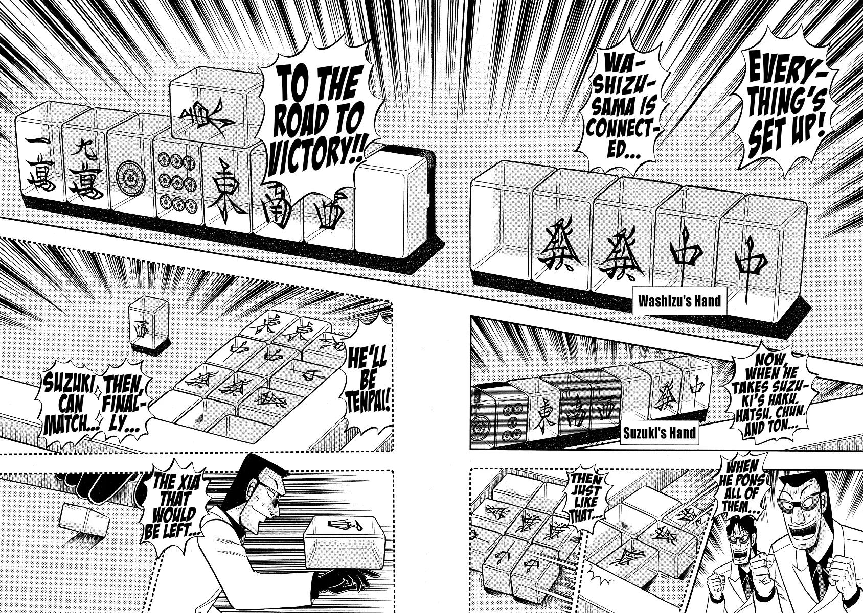 Akagi Chapter 291 page 14 - Chapter 291