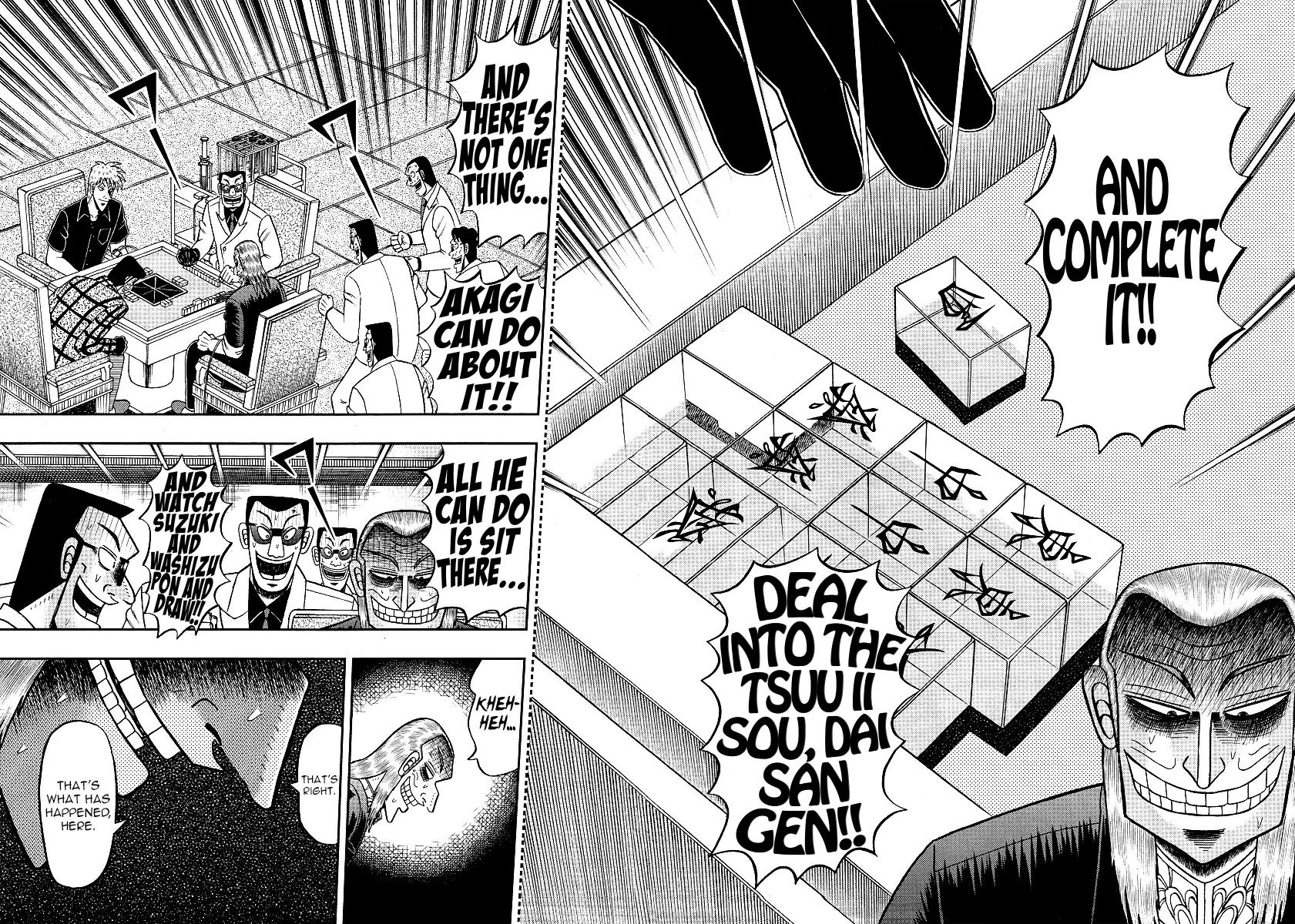 Akagi Chapter 291 page 15 - Chapter 291