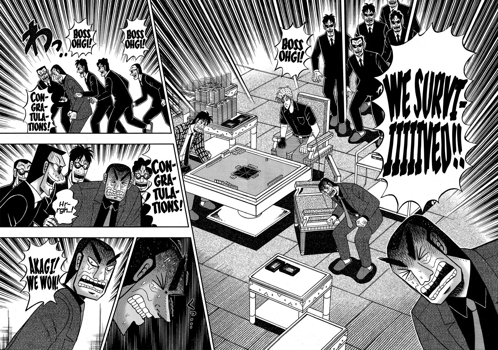 Akagi Chapter 295 page 19 - Chapter 295