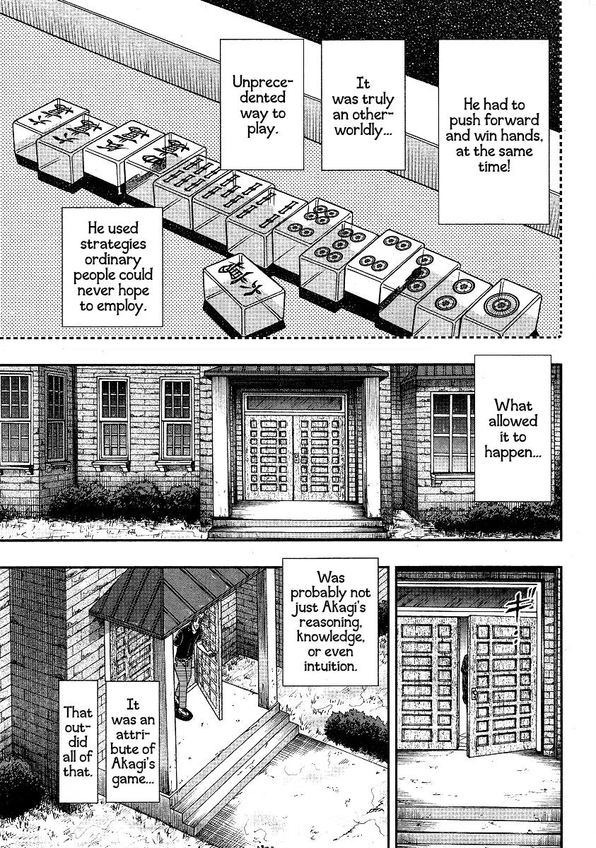 Akagi Chapter 296 page 21 - Chapter 296