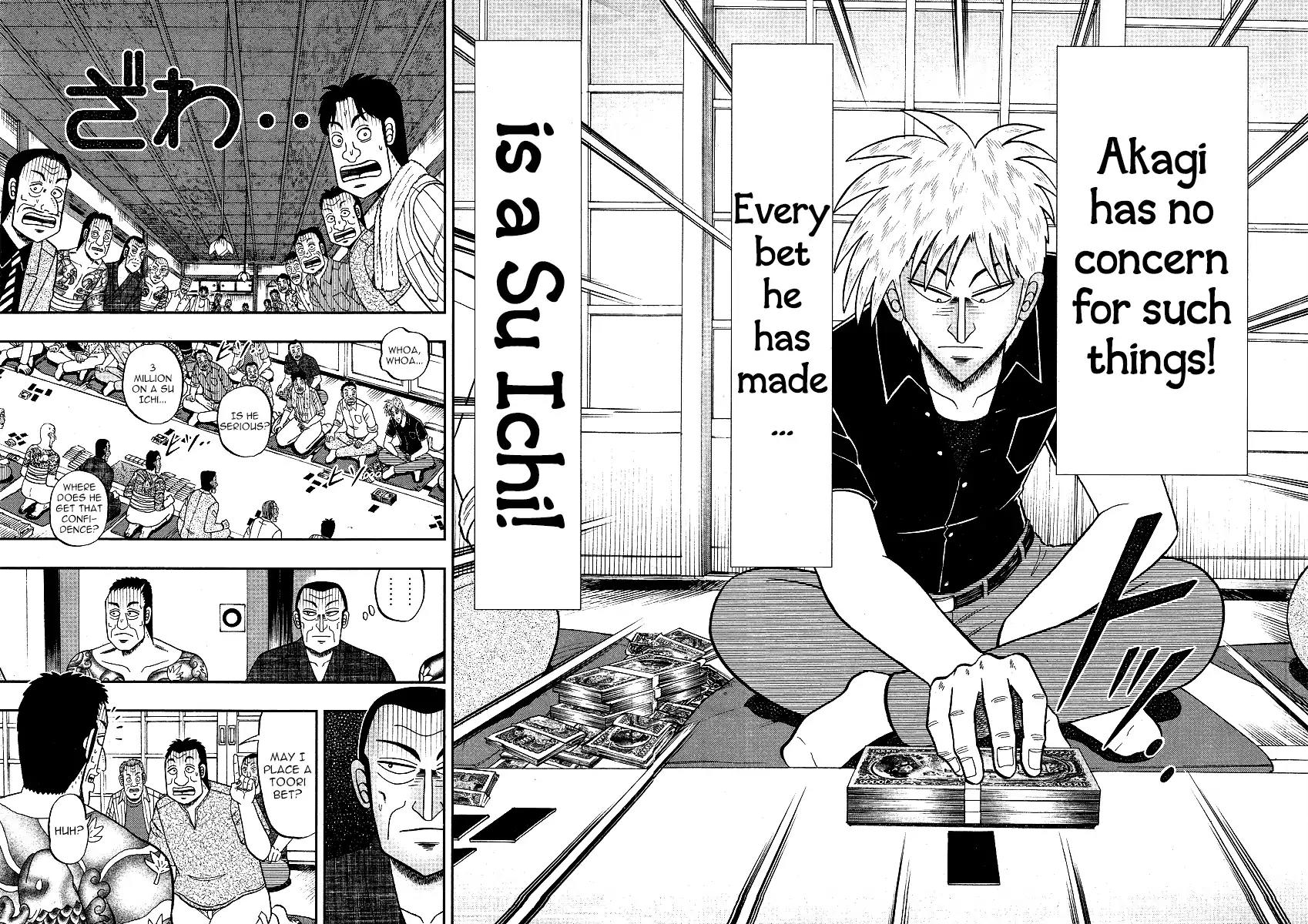 Akagi Chapter 301 page 13 - Chapter 301