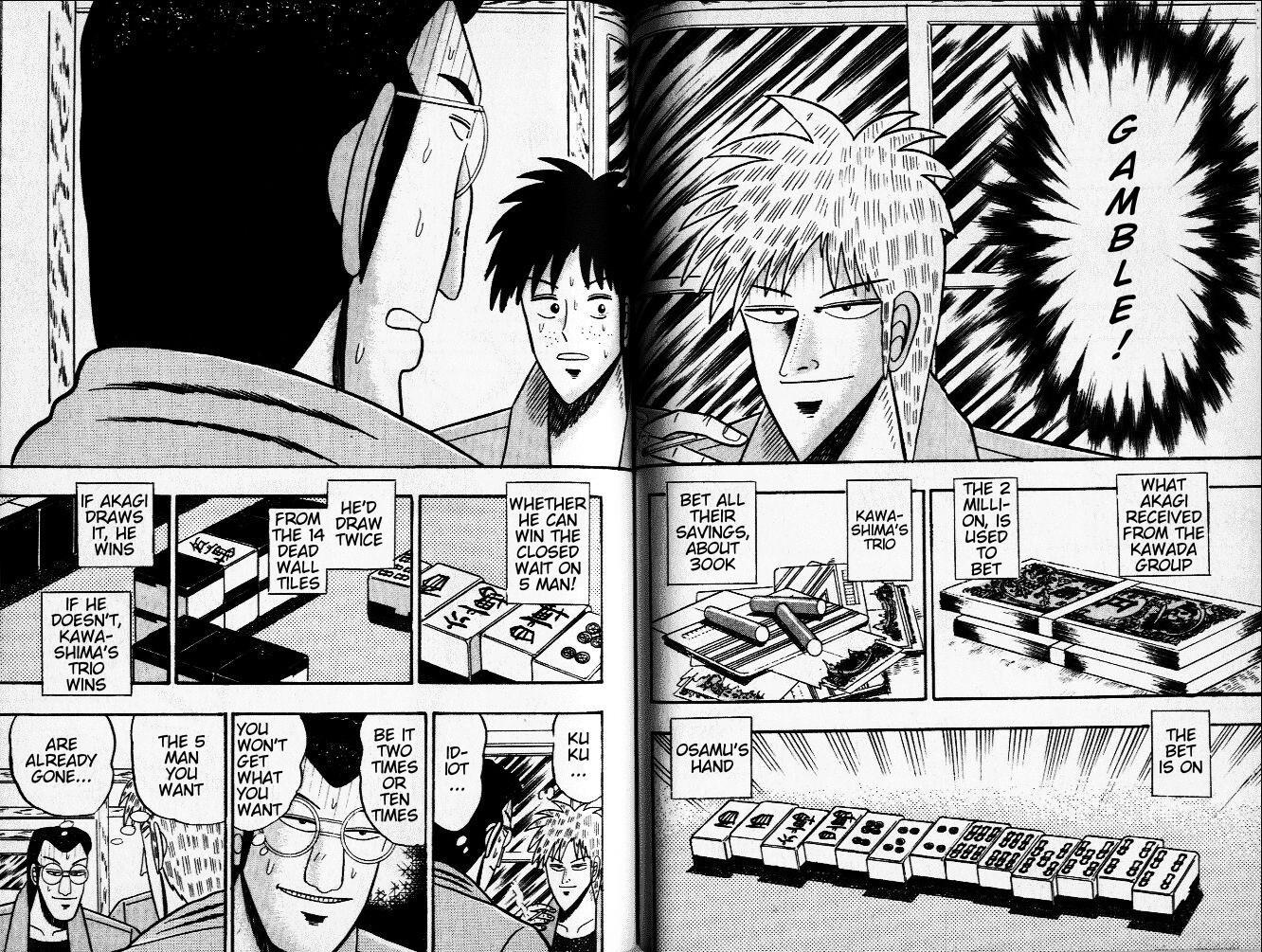 Akagi Chapter 33 page 5 - Chapter 33 : Disaster