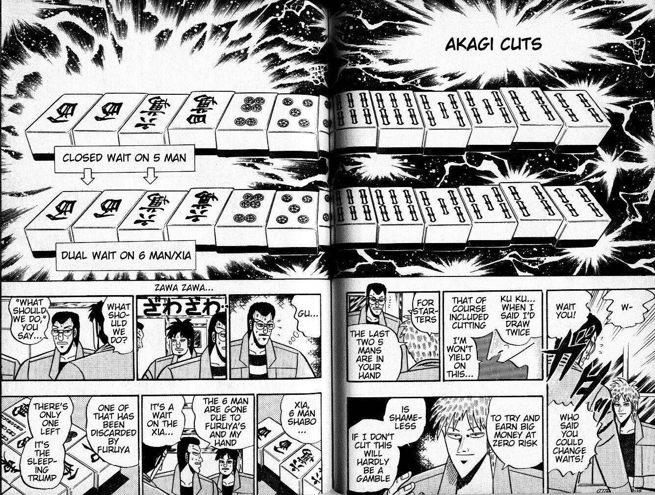Akagi Chapter 33 page 8 - Chapter 33 : Disaster