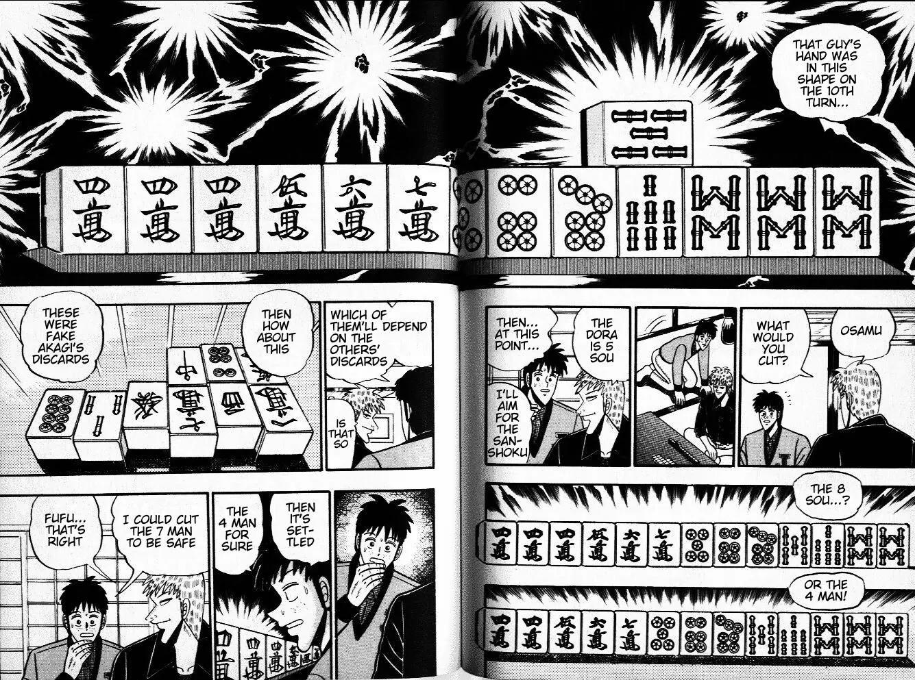 Akagi Chapter 35 page 8 - Chapter 35: Prediction