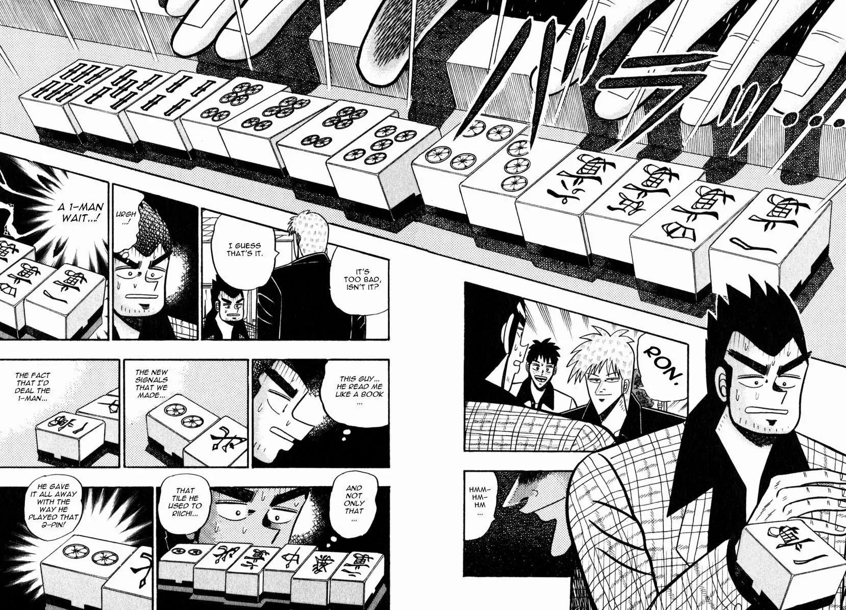 Akagi Chapter 56 page 15 - Chapter 56: Notification