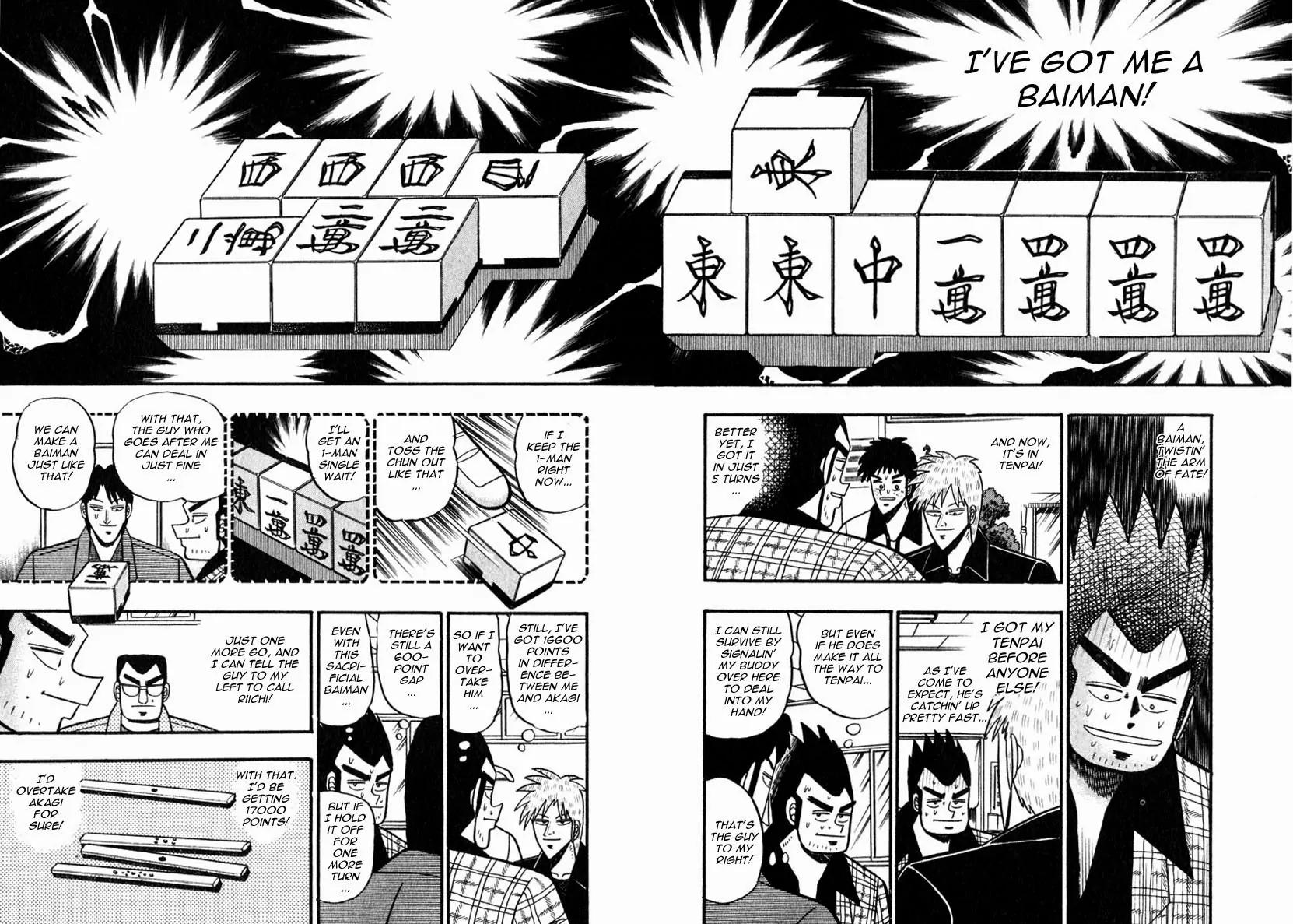 Akagi Chapter 56 page 6 - Chapter 56: Notification