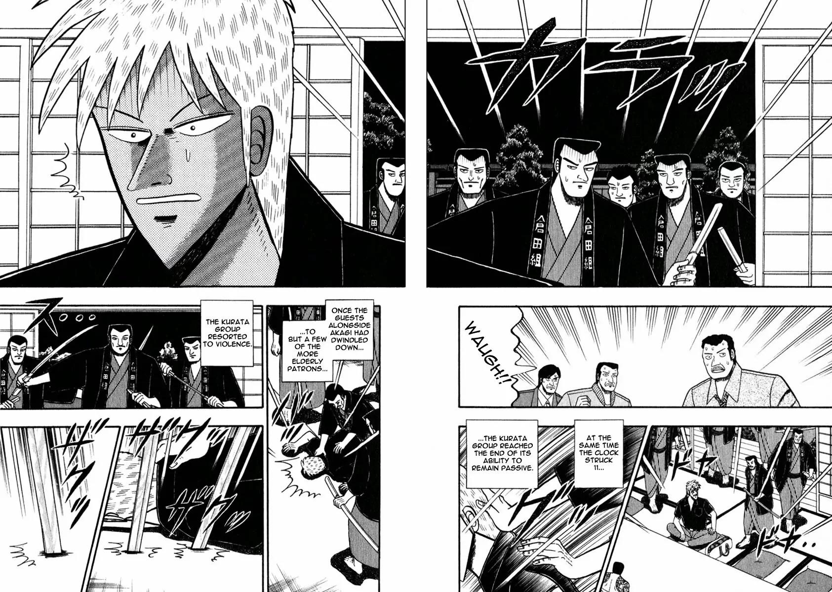 Akagi Chapter 59 page 14 - Chapter 59: Violence