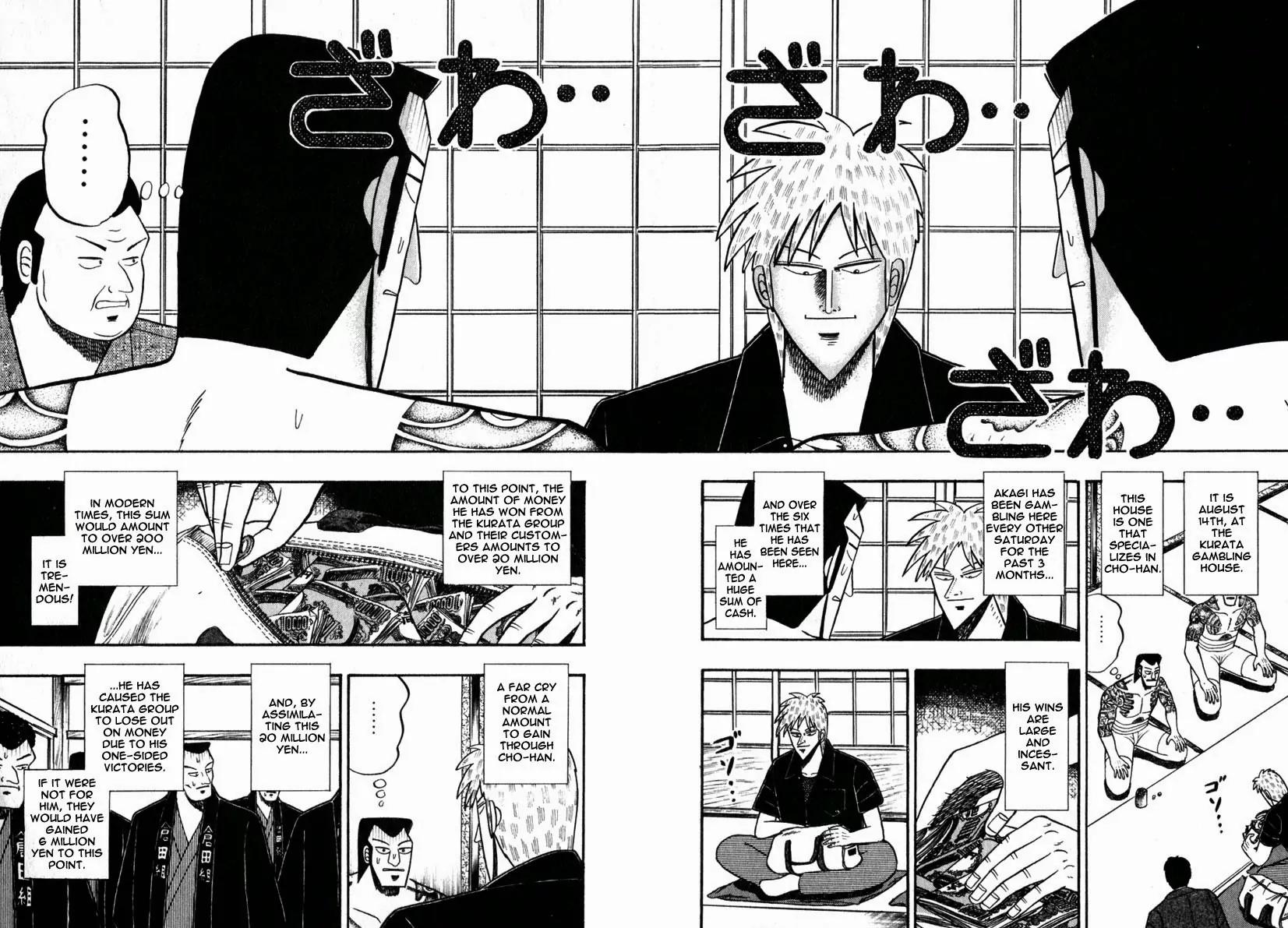 Akagi Chapter 59 page 2 - Chapter 59: Violence