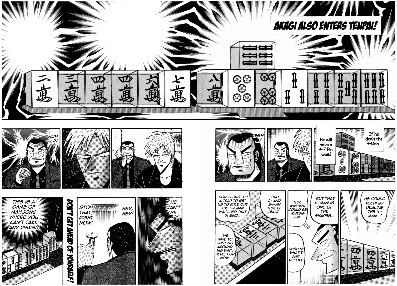 Akagi Chapter 70 page 15 - Chapter 70 : Opening Round