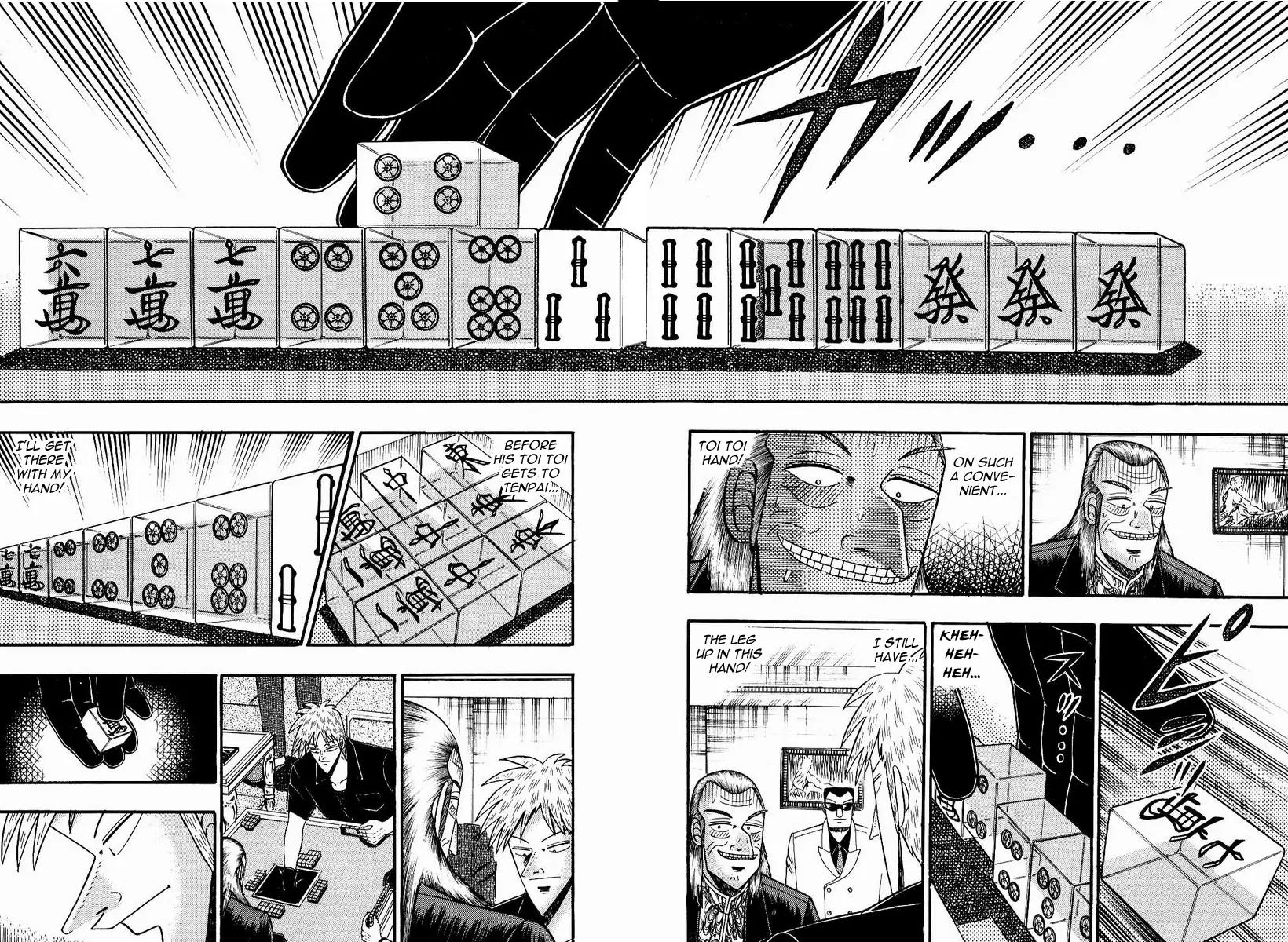 Akagi Chapter 80 page 6 - Chapter 80: On the Brink