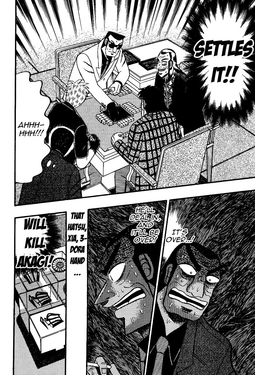 Akagi Chapter 90 page 14 - Chapter 90: Accidental Gunfire