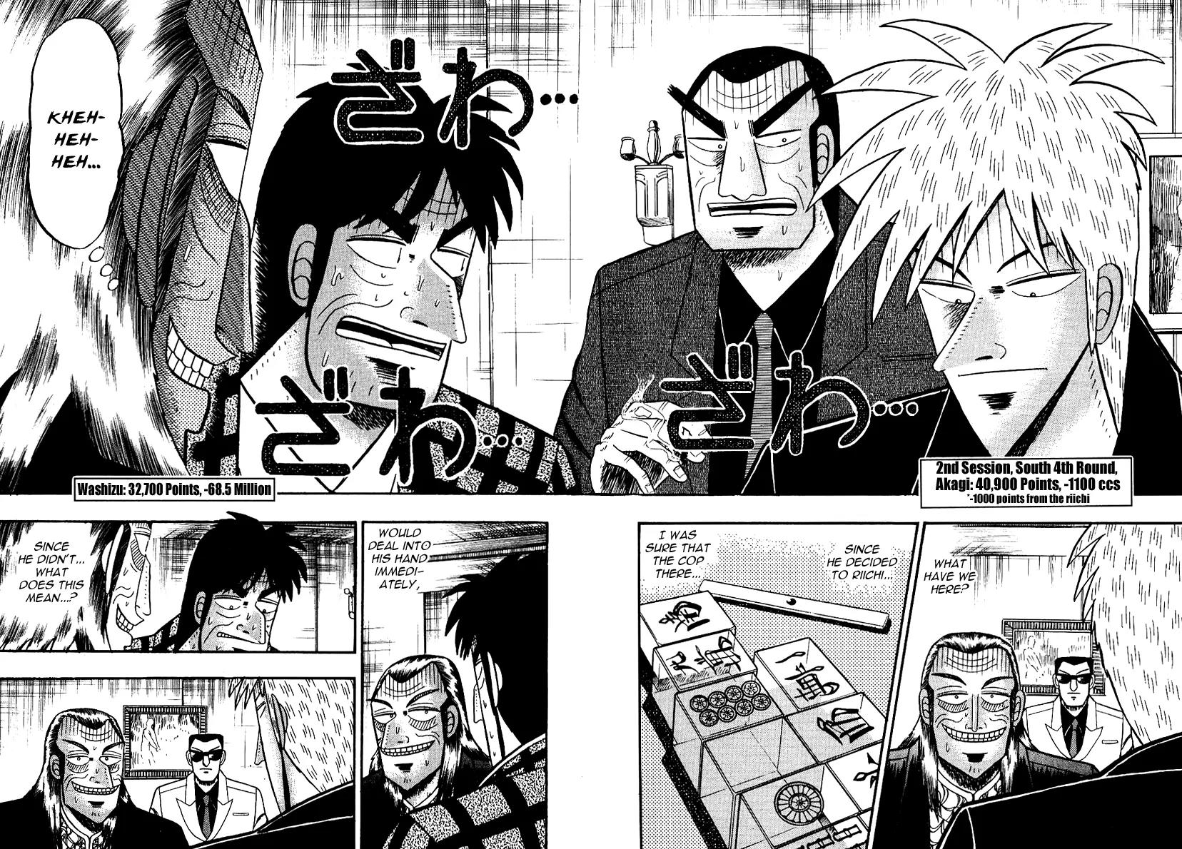 Akagi Chapter 90 page 2 - Chapter 90: Accidental Gunfire