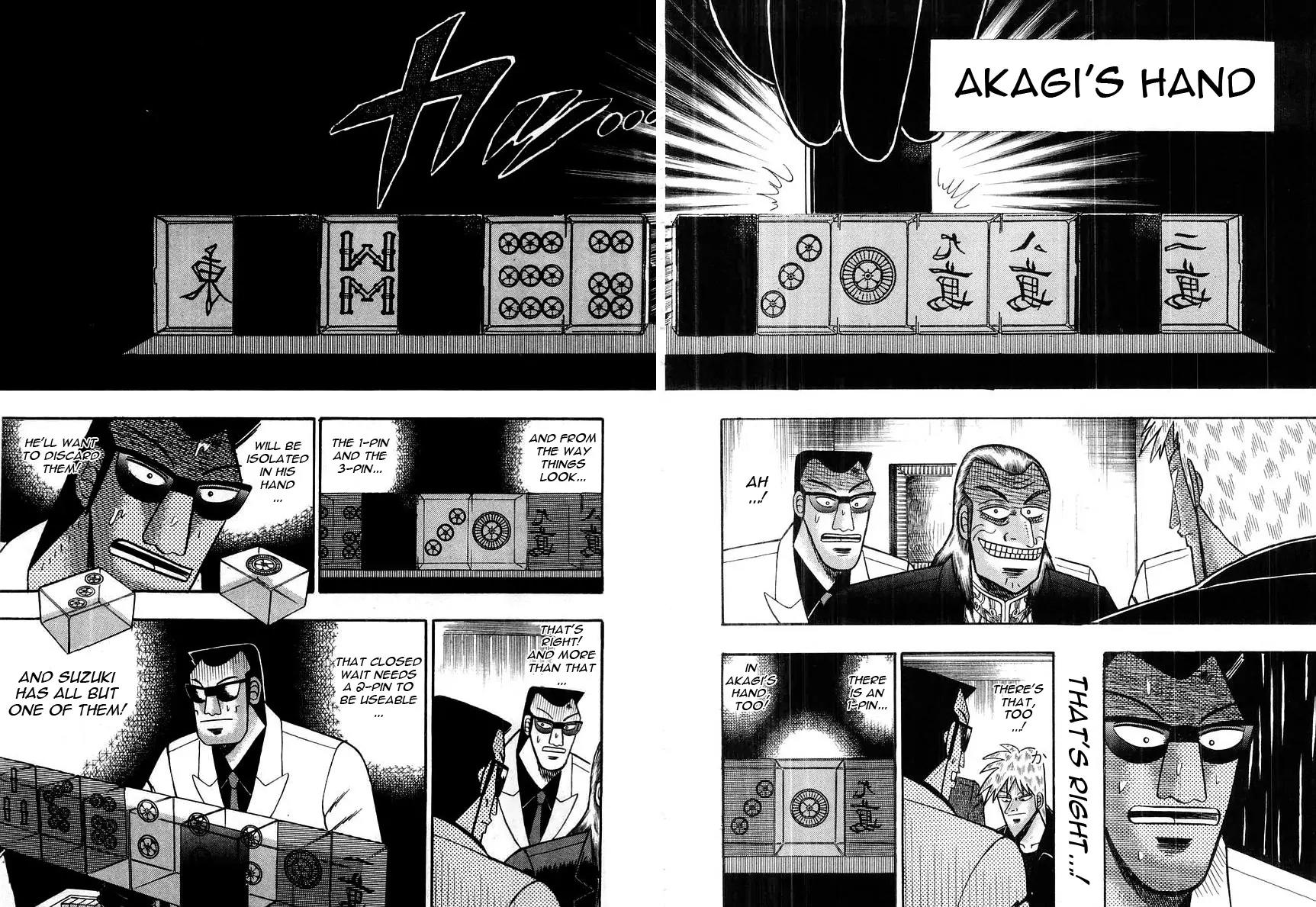 Akagi Chapter 96 page 10 - Chapter 96: Monstrous Luck