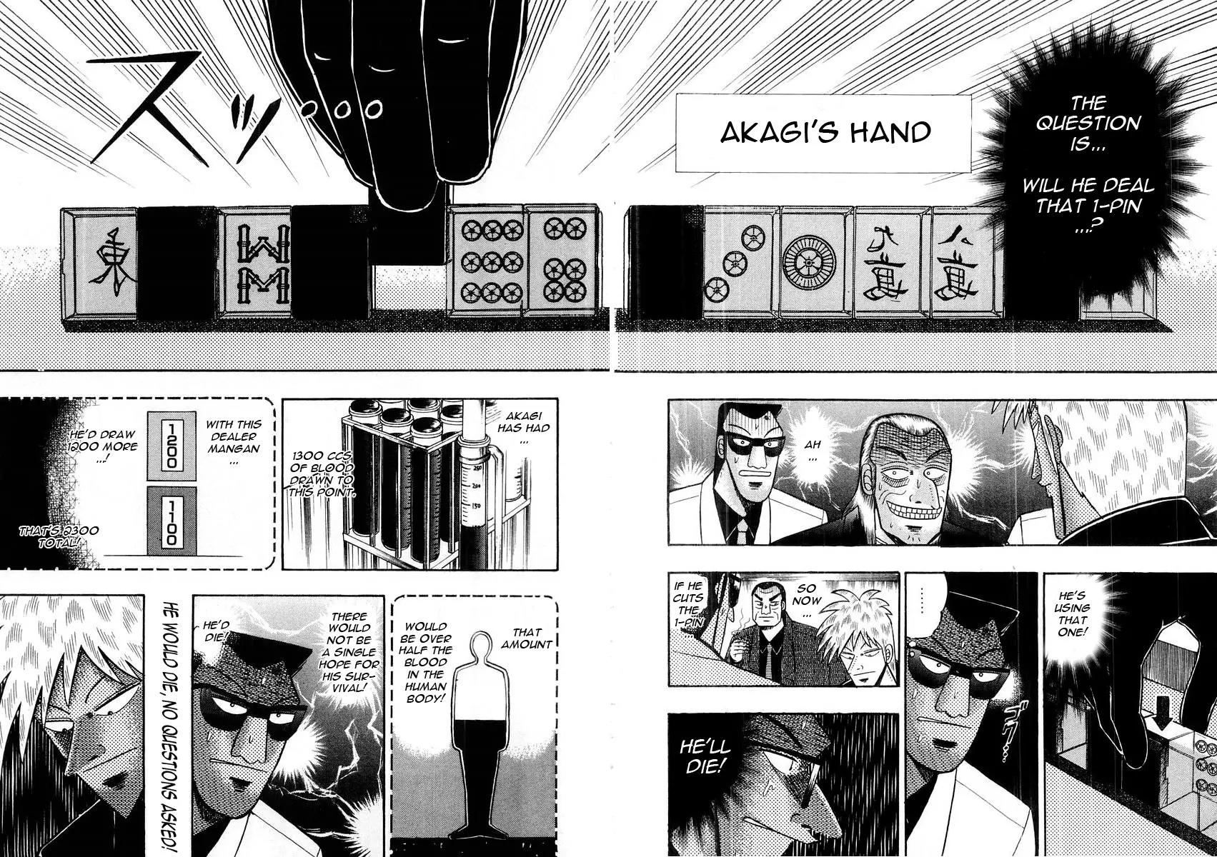 Akagi Chapter 96 page 13 - Chapter 96: Monstrous Luck