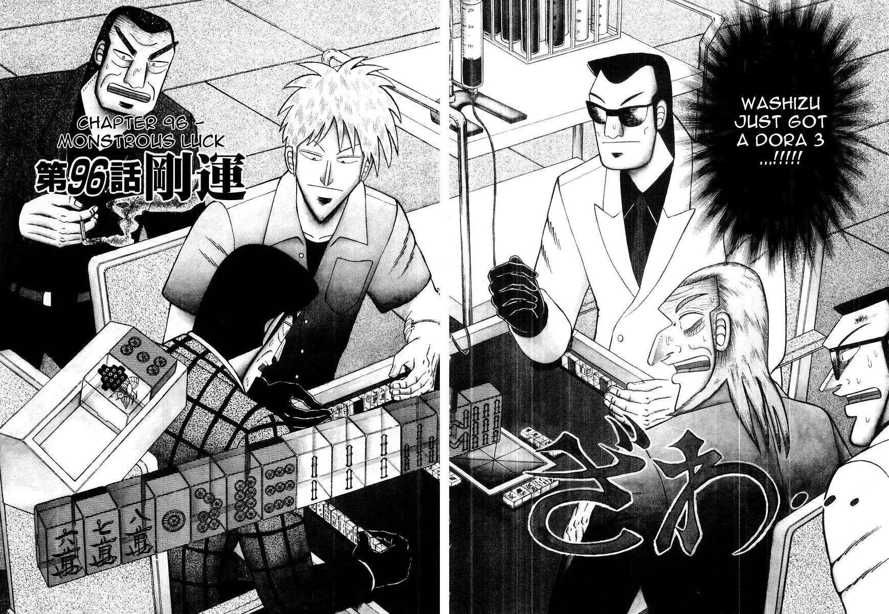 Akagi Chapter 96 page 2 - Chapter 96: Monstrous Luck