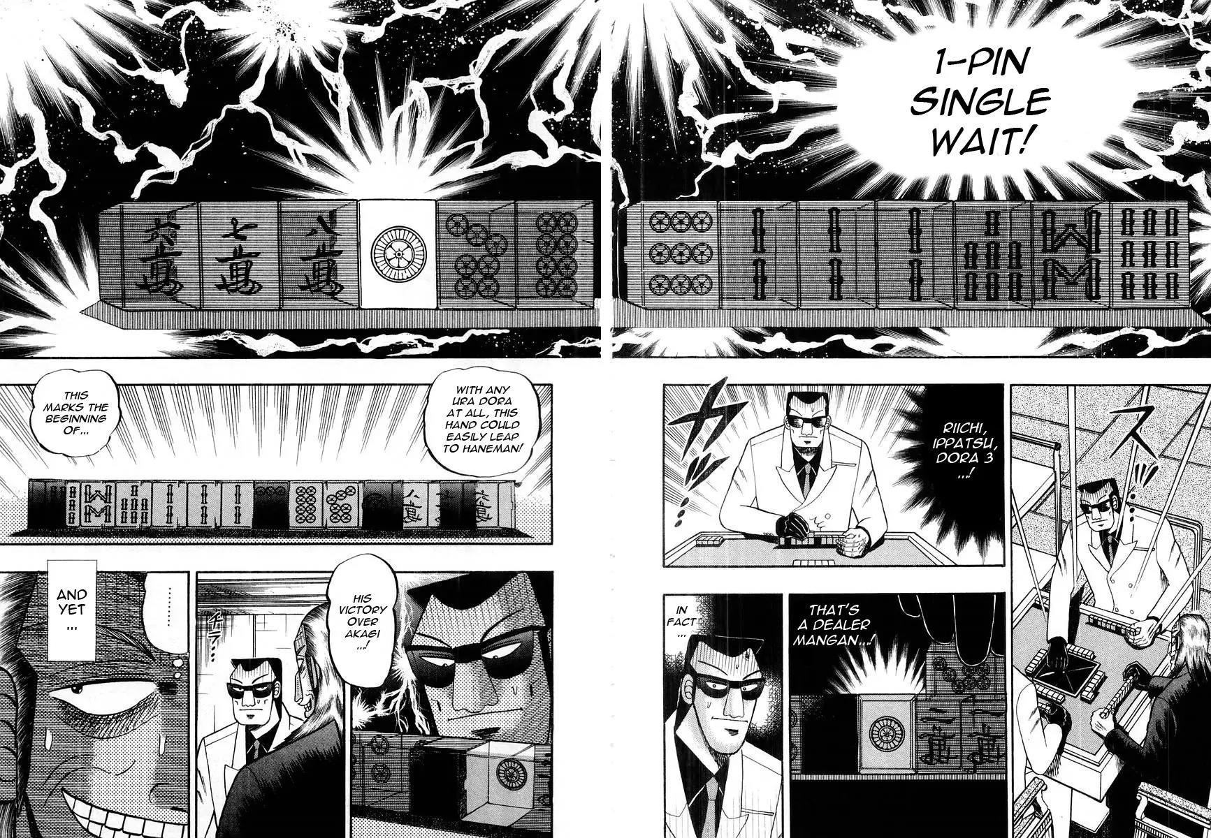Akagi Chapter 96 page 7 - Chapter 96: Monstrous Luck