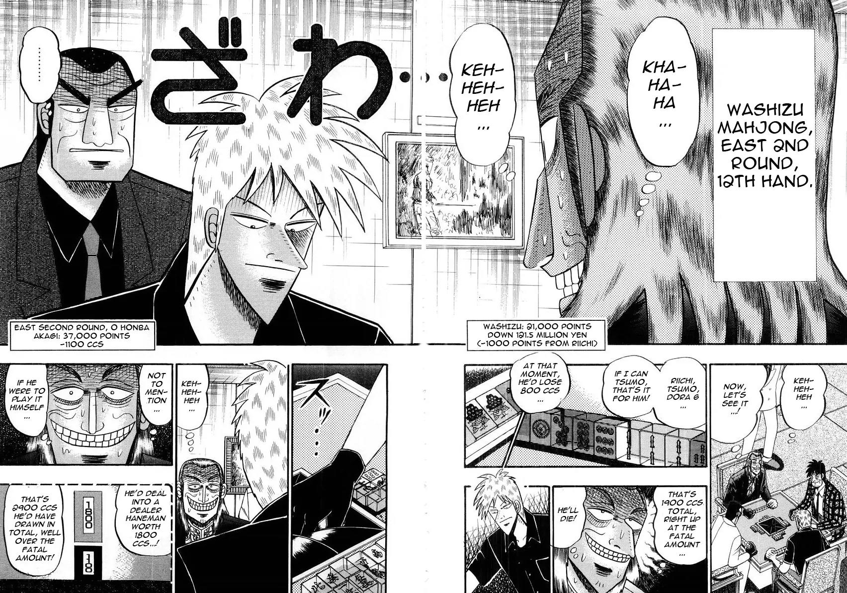 Akagi Chapter 99 page 2 - Chapter 99: Ghouls