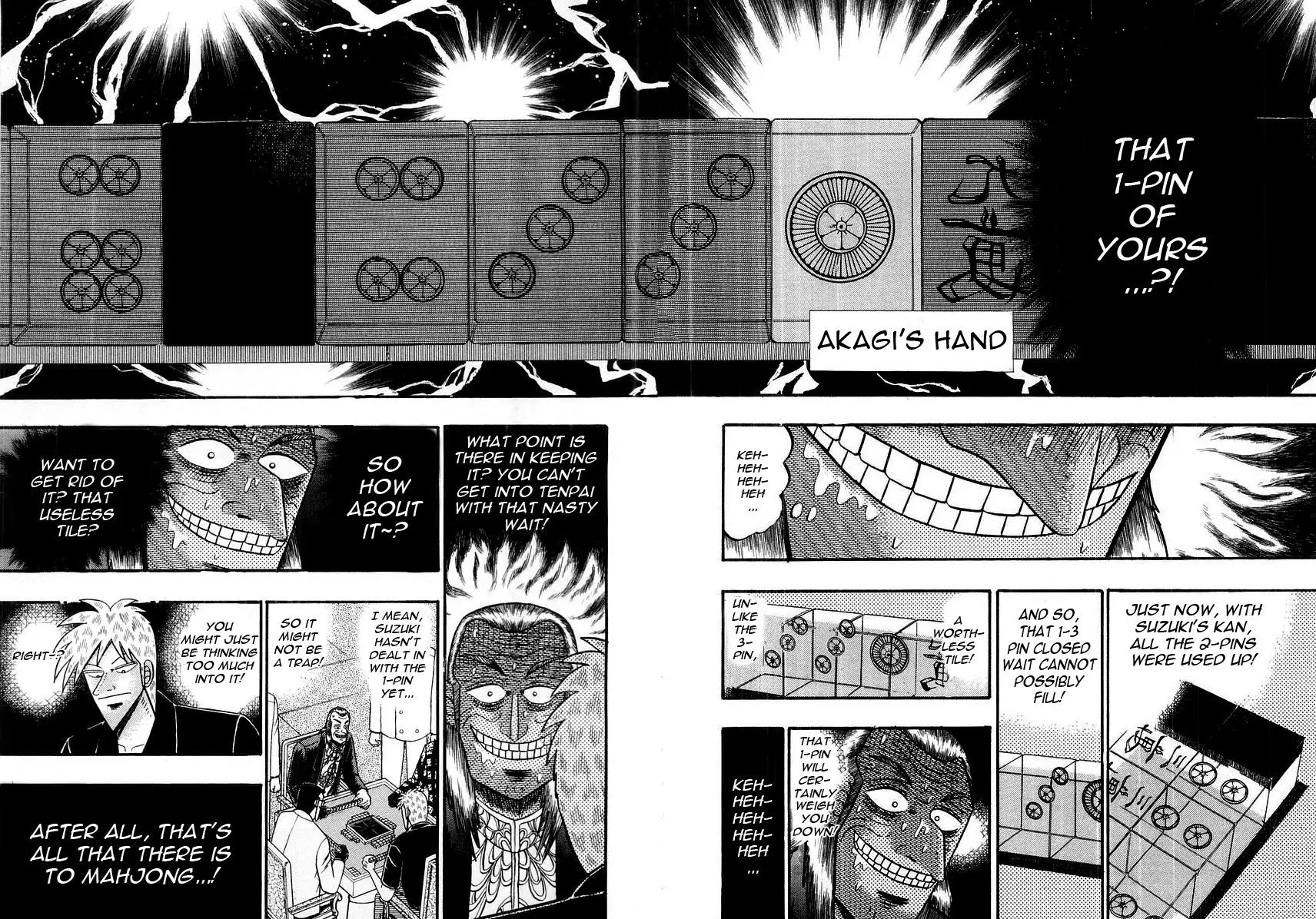 Akagi Chapter 99 page 5 - Chapter 99: Ghouls