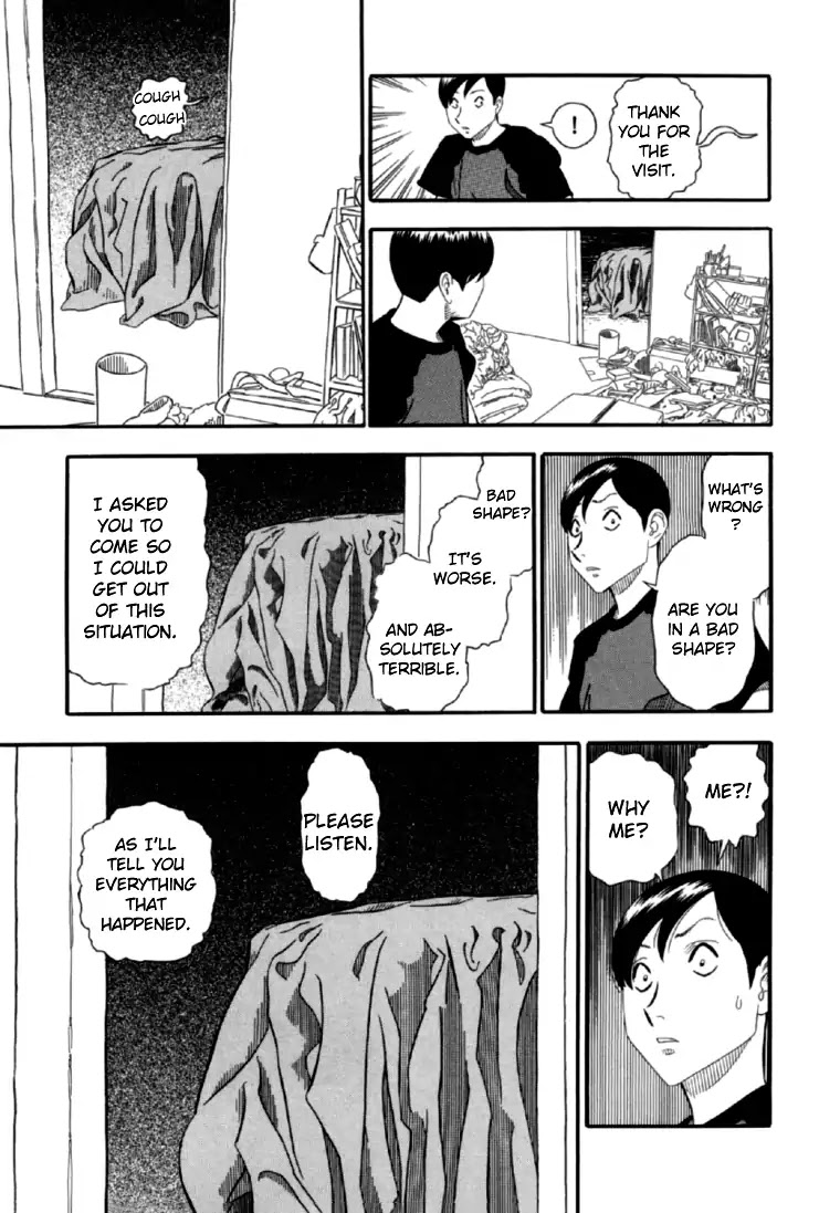 Akai Hon Chapter 6 page 6 - Chapter 6: Sitting Man