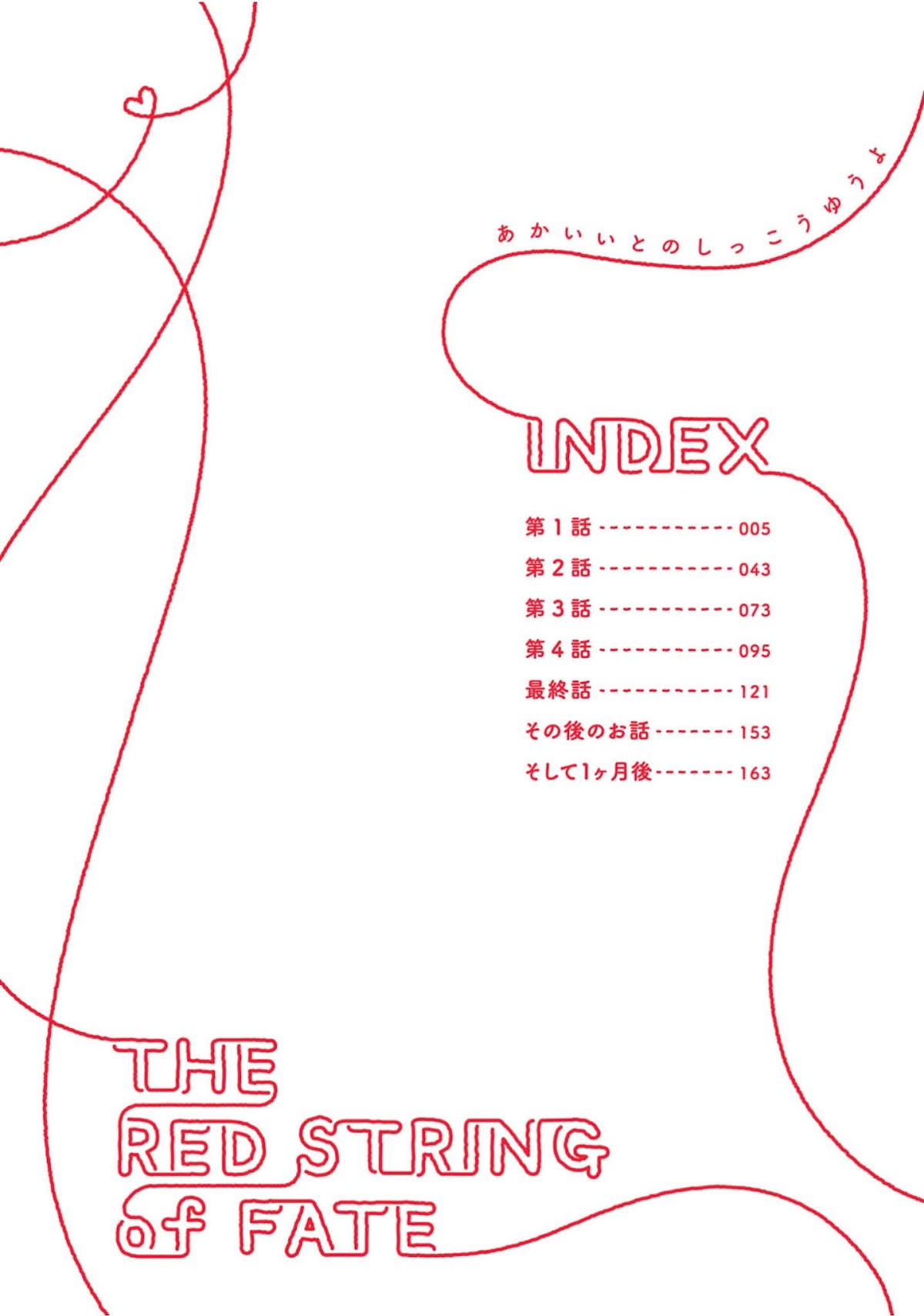 Akai Ito no Shikkou Yuuyo Chapter 1 page 3 - Chapter 1