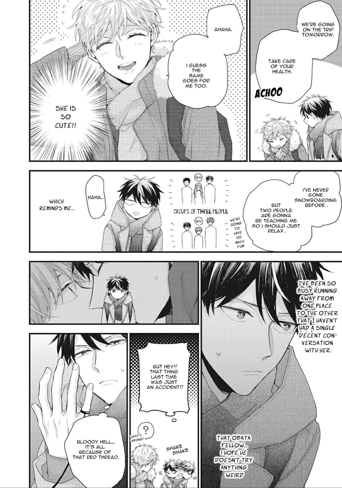 Akai Ito no Shikkou Yuuyo Chapter 2 page 7 - Chapter 2