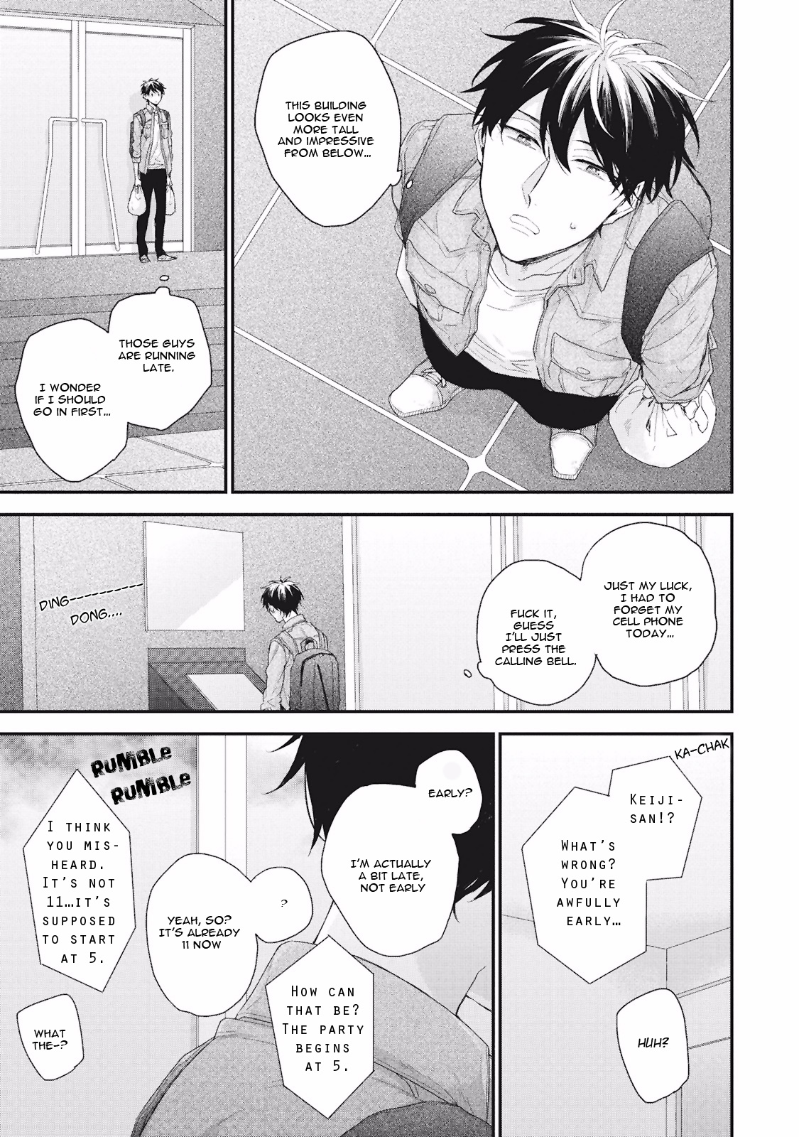 Akai Ito no Shikkou Yuuyo Chapter 3 page 10 - Chapter 3