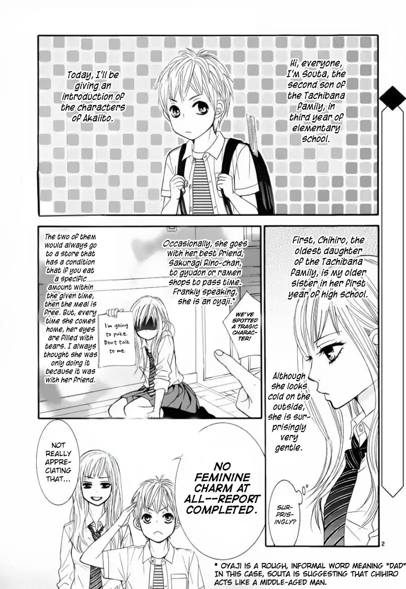 Akaiito (MIYASAKA Kaho) Chapter 0.1 page 2 - Chapter 0.1 : Prologue