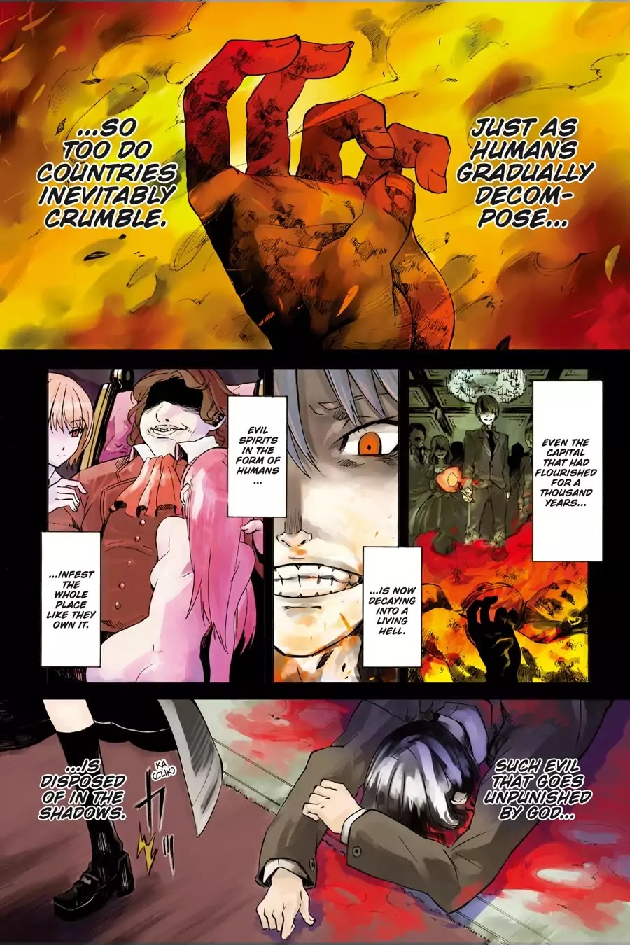Akame ga Kill! Chapter 1 page 4 - Chapter 1: Kill The Darkness