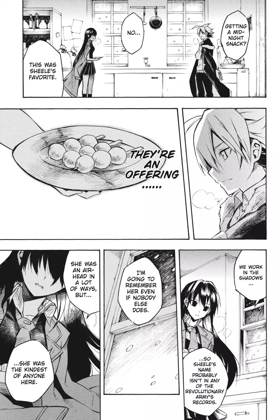 Akame ga Kill! Chapter 10 page 34 - Chapter 10: Kill the Sadness