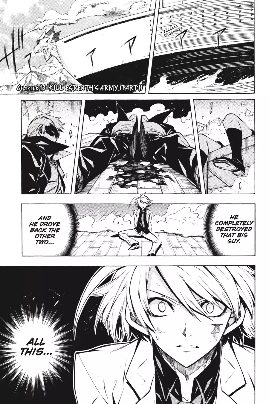 Akame ga Kill! Chapter 13 page 1 - Chapter 13: Kill Esdeath's Army (Part 1)