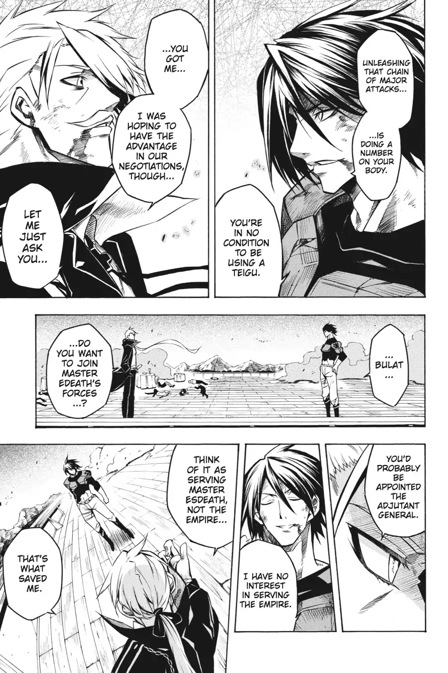 Akame ga Kill! Chapter 13 page 29 - Chapter 13: Kill Esdeath's Army (Part 1)
